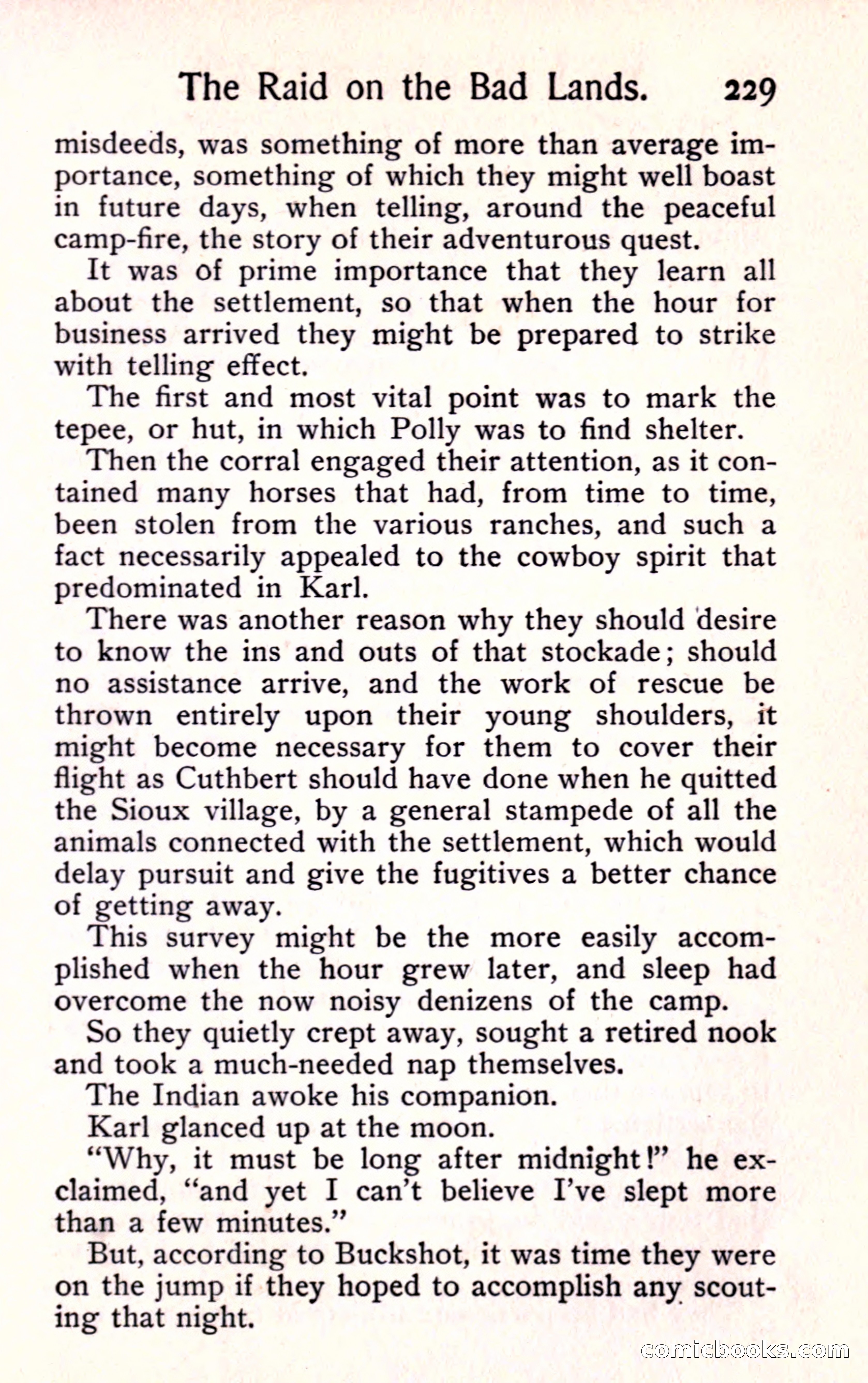 Sunset Ranch: A Story of a Boy's Adventures in the West — page 241 of 291