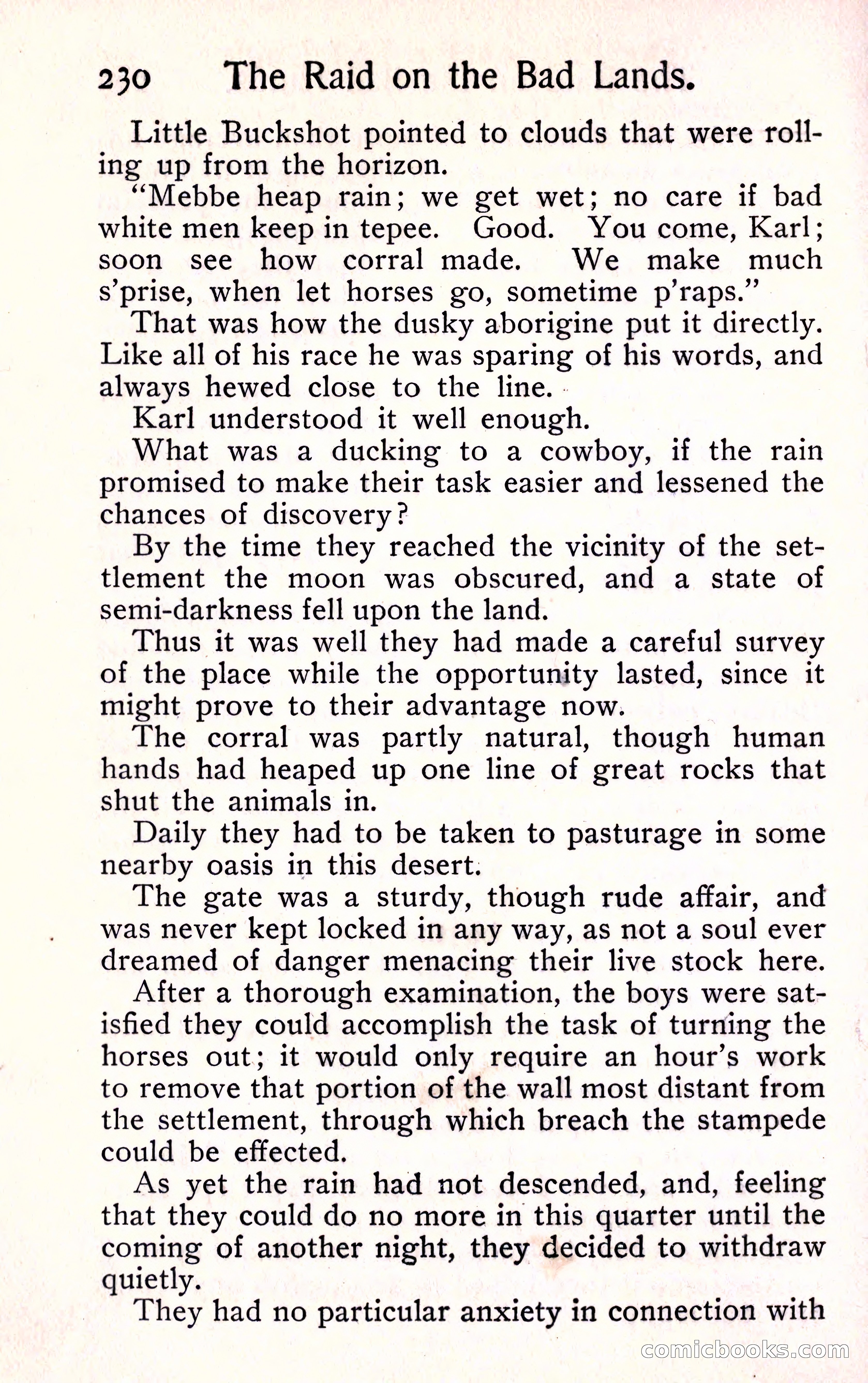 Sunset Ranch: A Story of a Boy's Adventures in the West — page 242 of 291