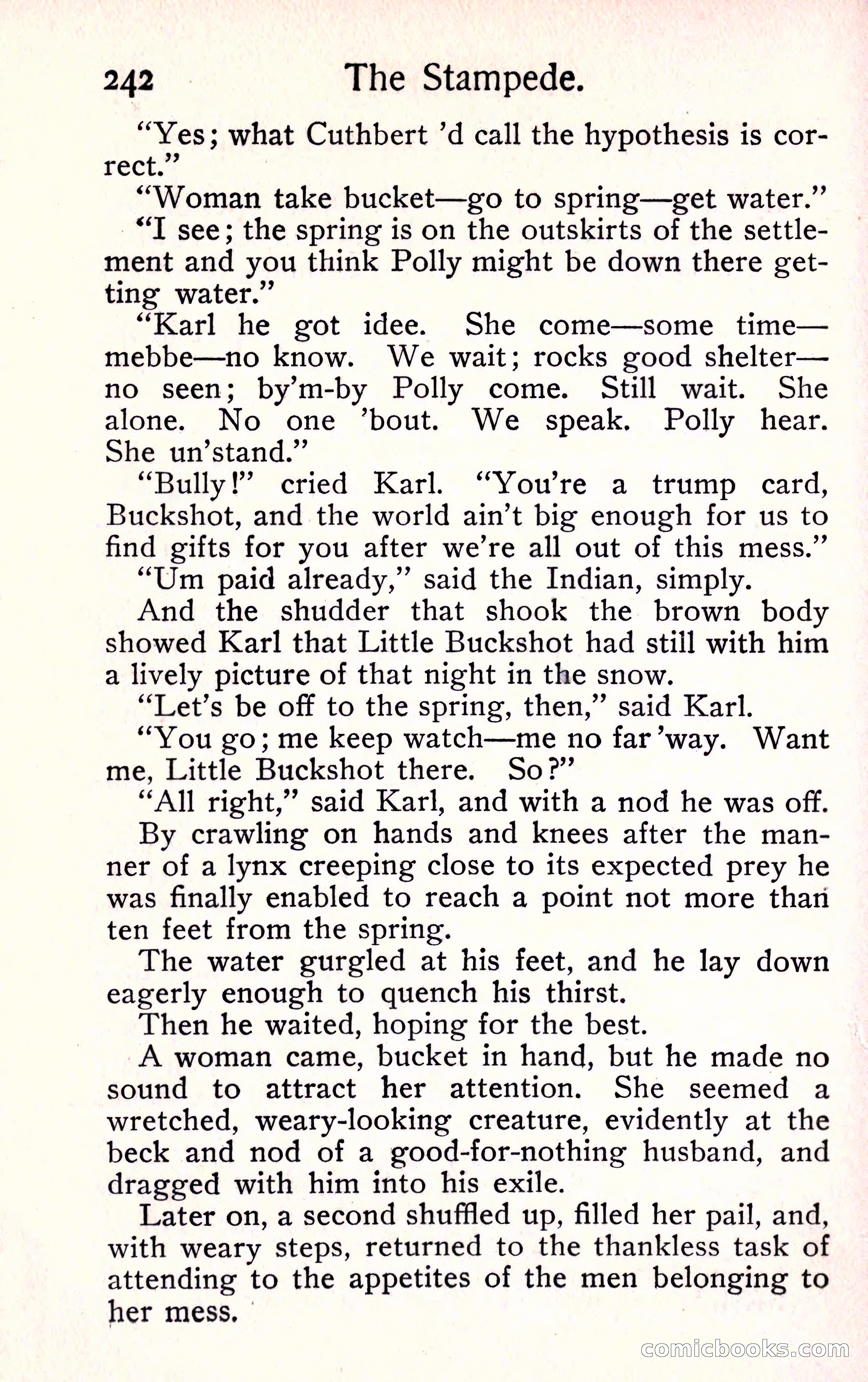 Sunset Ranch: A Story of a Boy's Adventures in the West — page 254 of 291