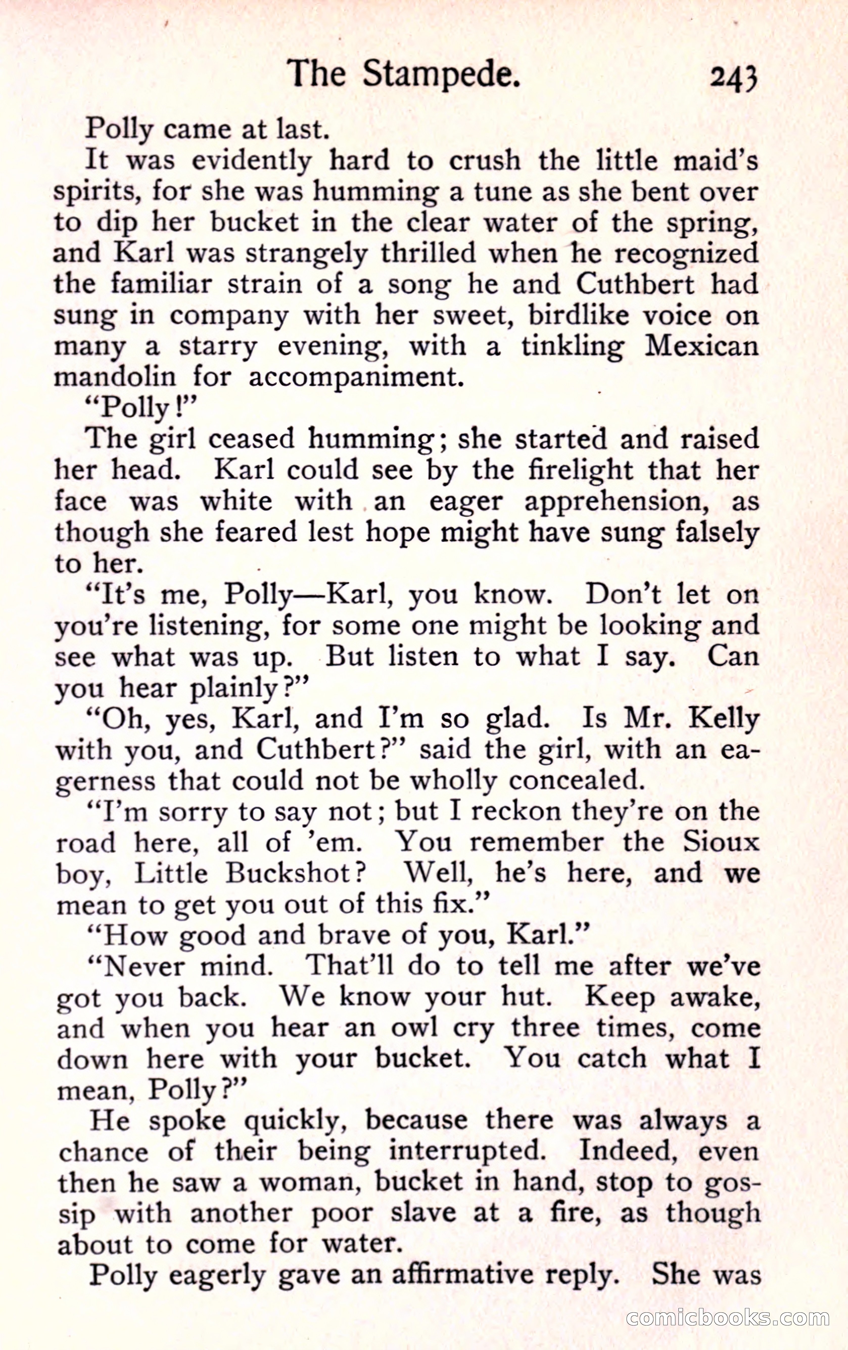 Sunset Ranch: A Story of a Boy's Adventures in the West — page 255 of 291