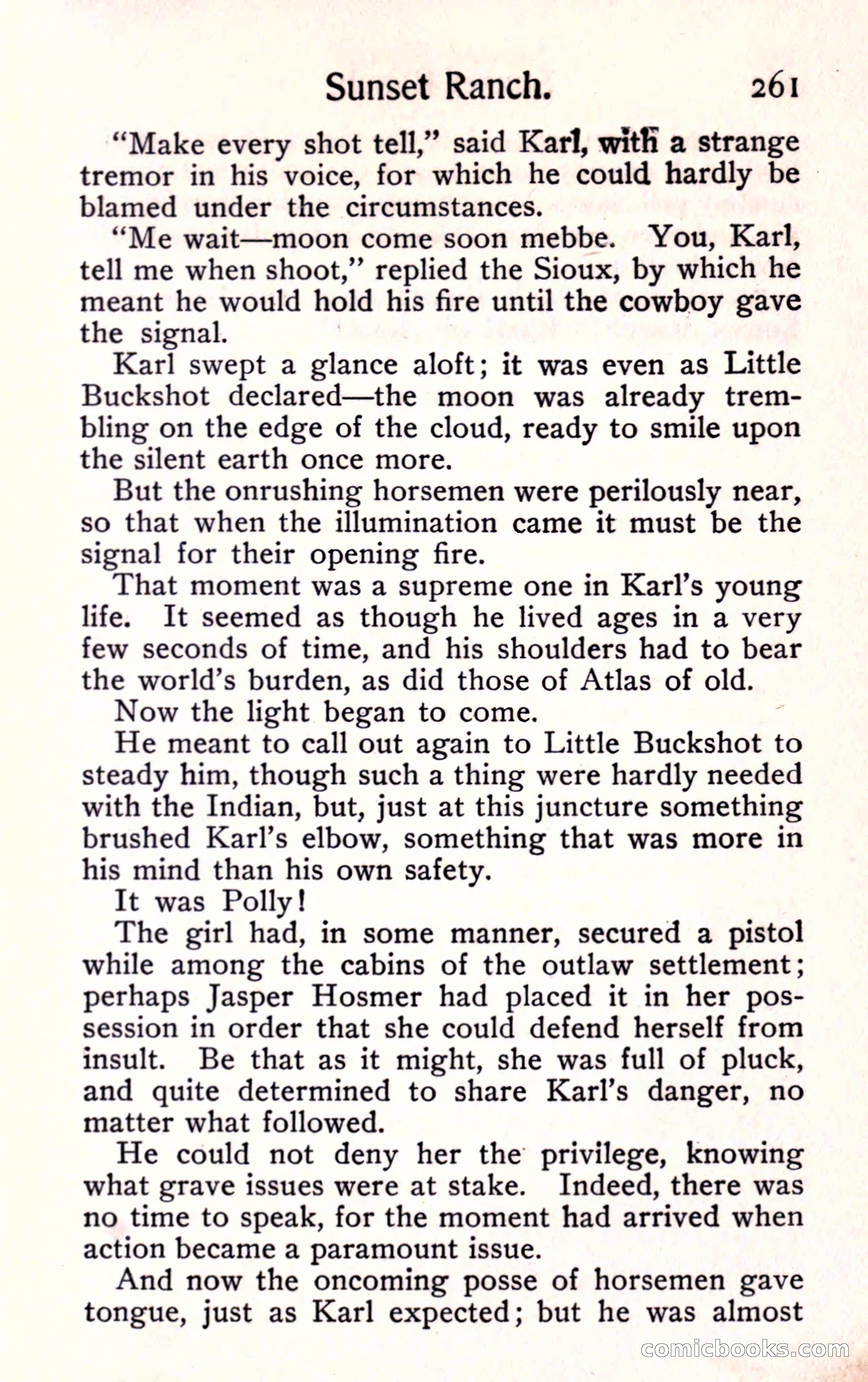 Sunset Ranch: A Story of a Boy's Adventures in the West — page 273 of 291