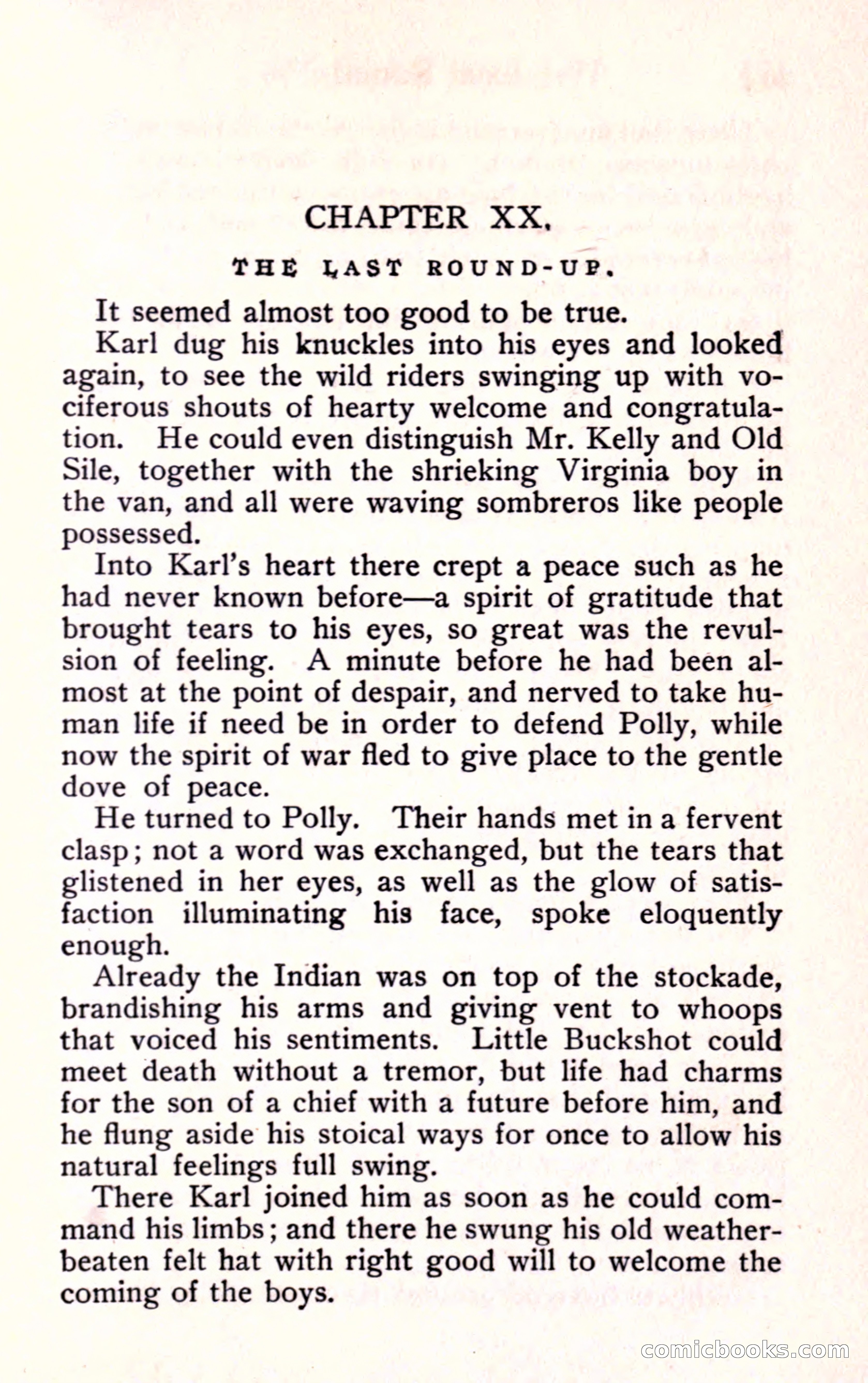 Sunset Ranch: A Story of a Boy's Adventures in the West — page 275 of 291