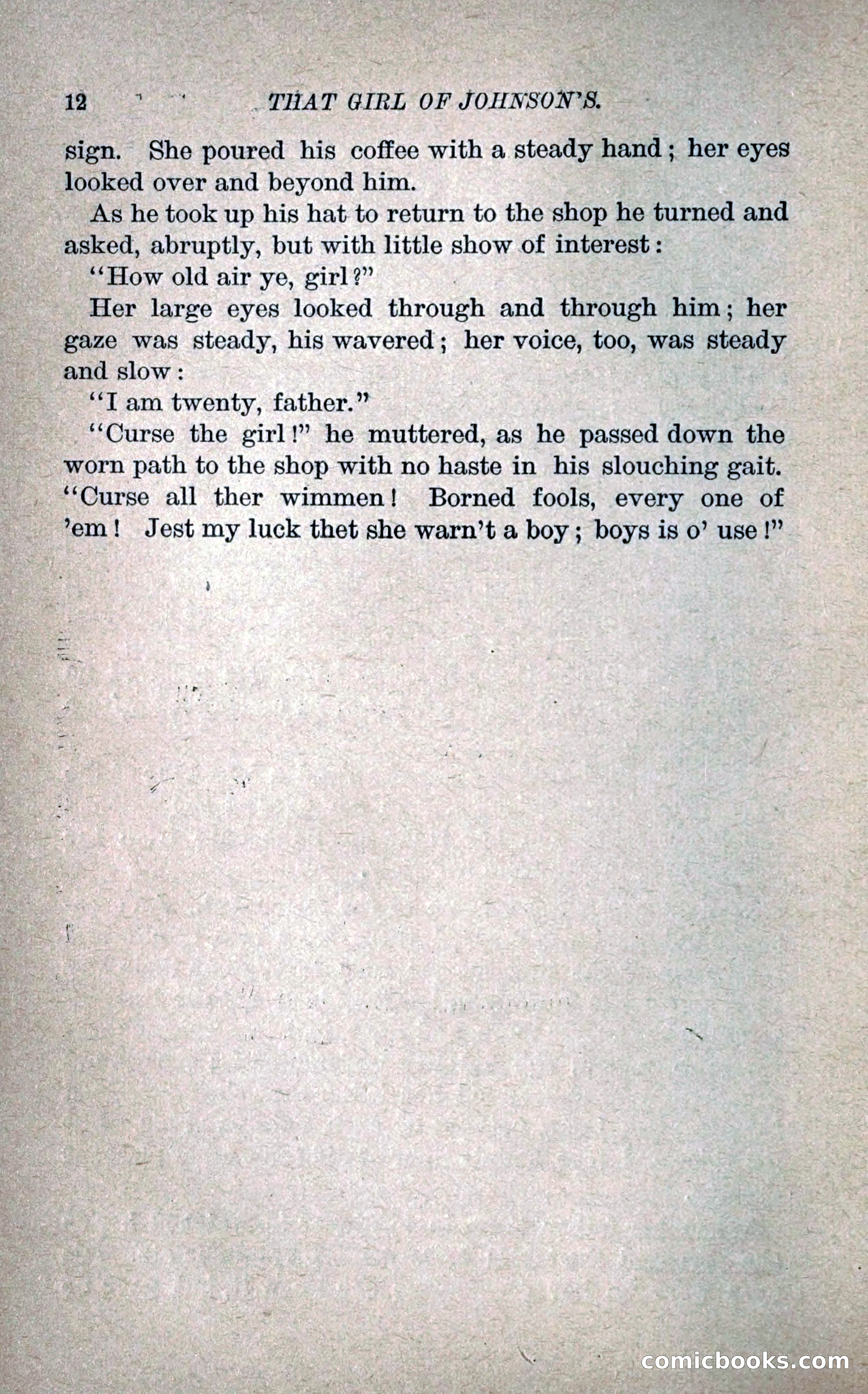 That Girl of Johnson's — page 23 of 233