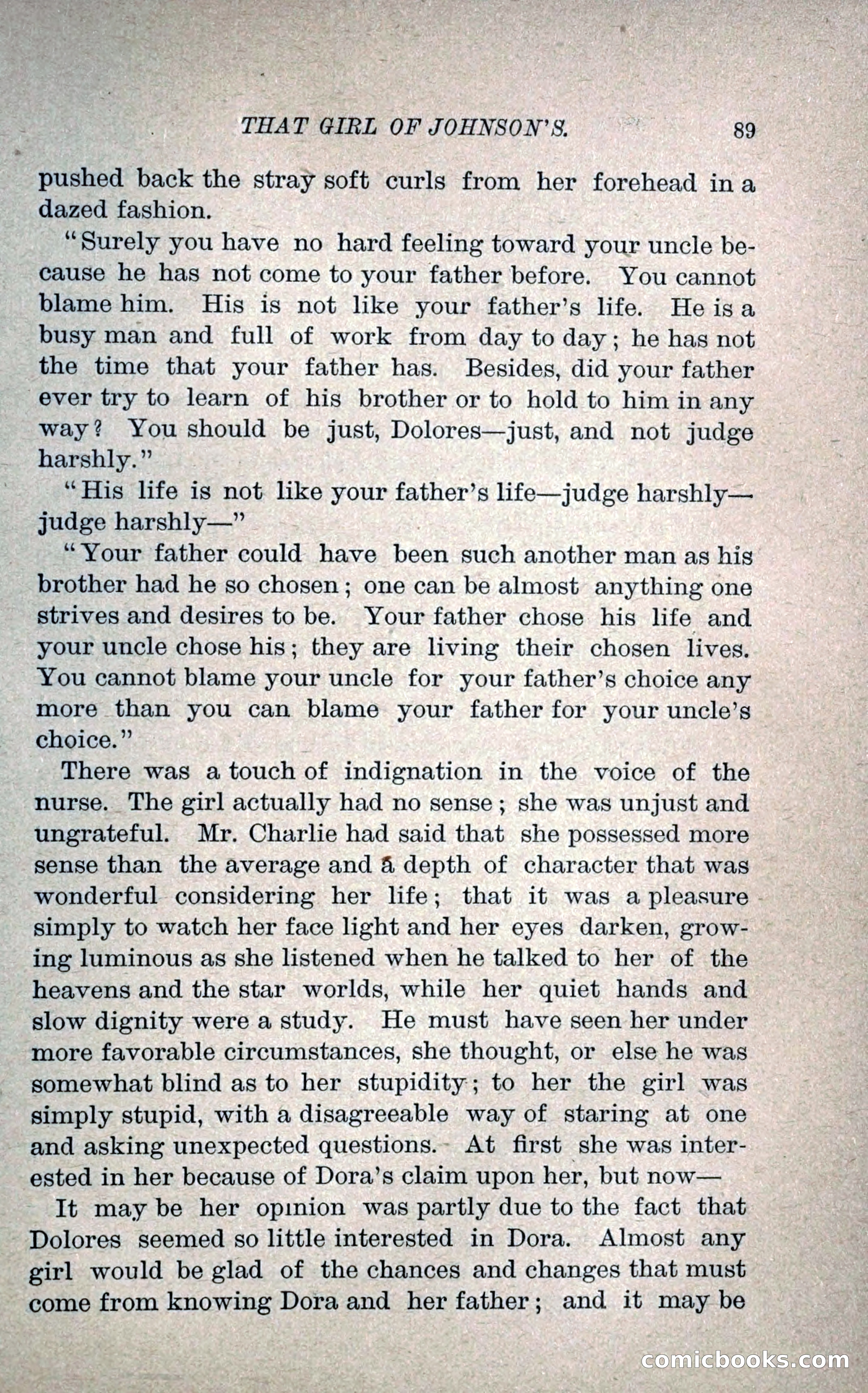 That Girl of Johnson's — page 100 of 233