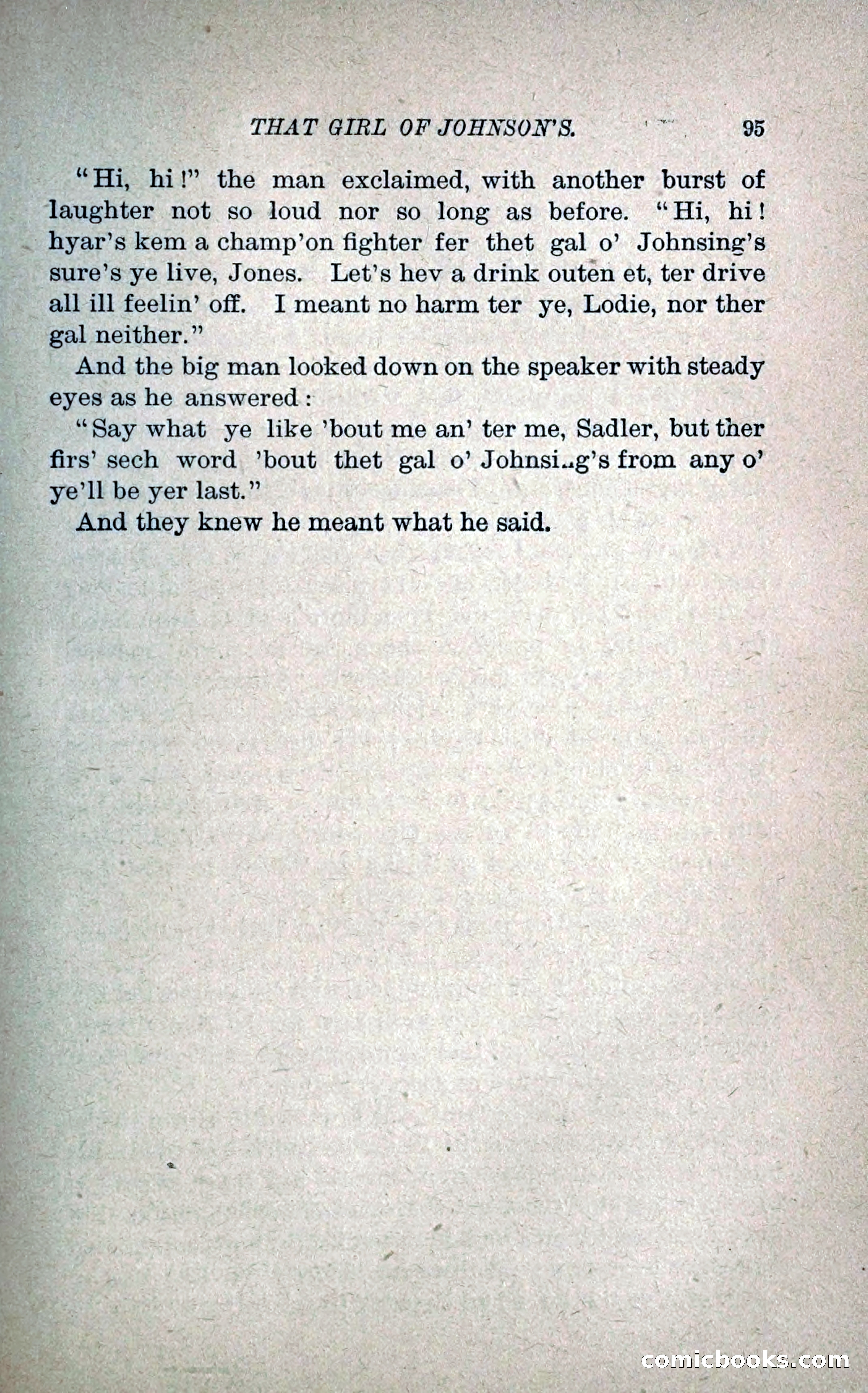 That Girl of Johnson's — page 106 of 233
