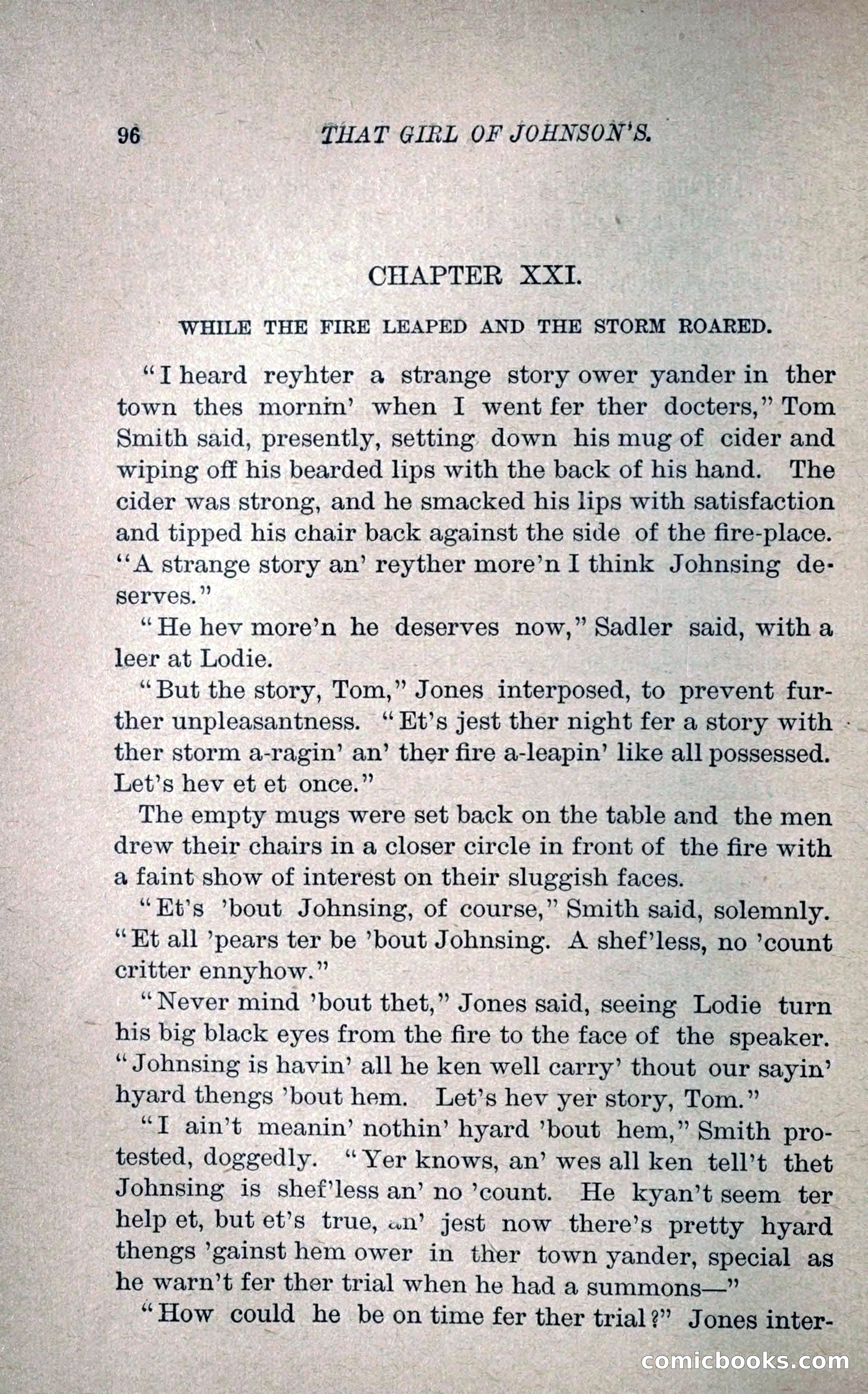 That Girl of Johnson's — page 107 of 233
