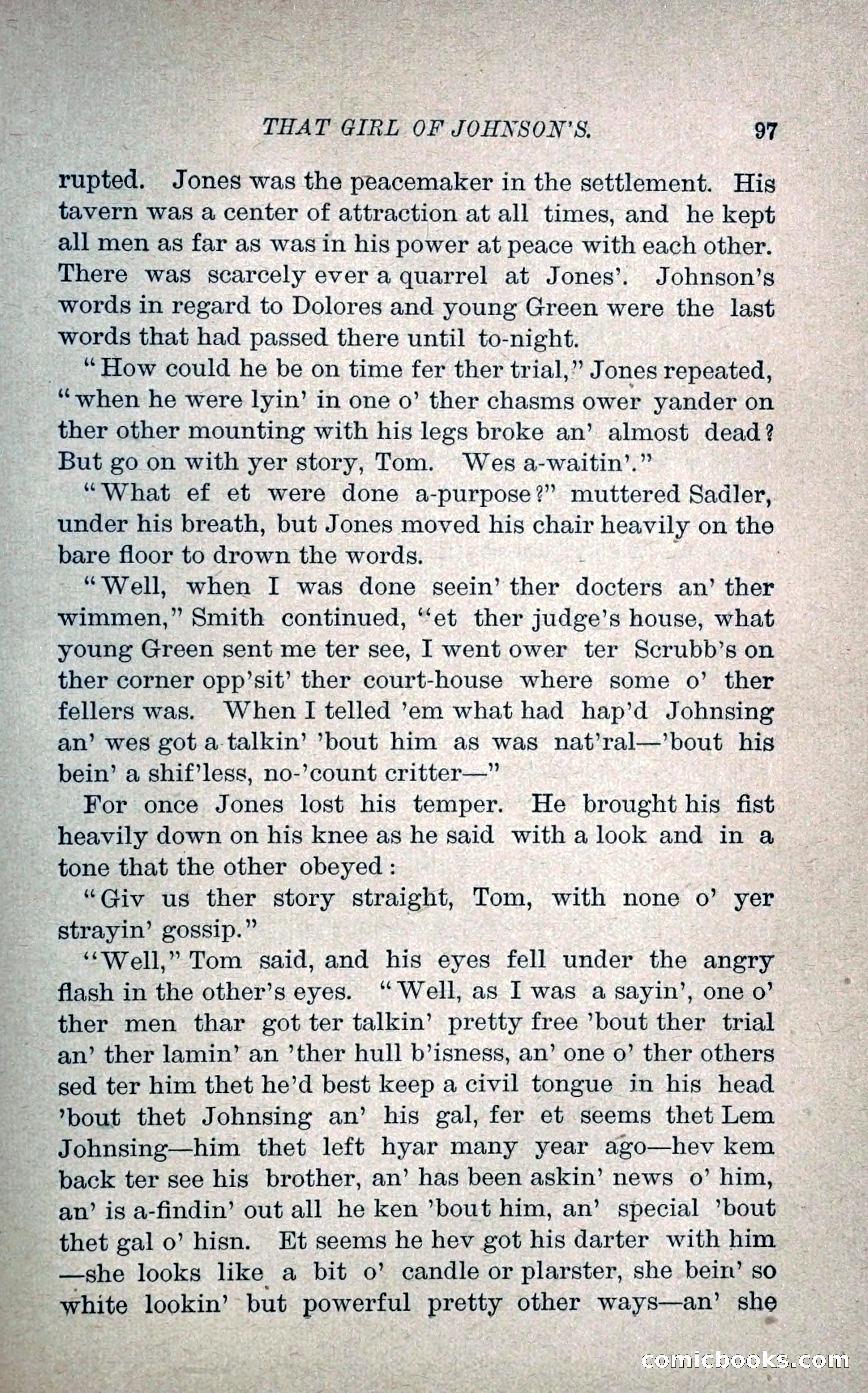 That Girl of Johnson's — page 108 of 233