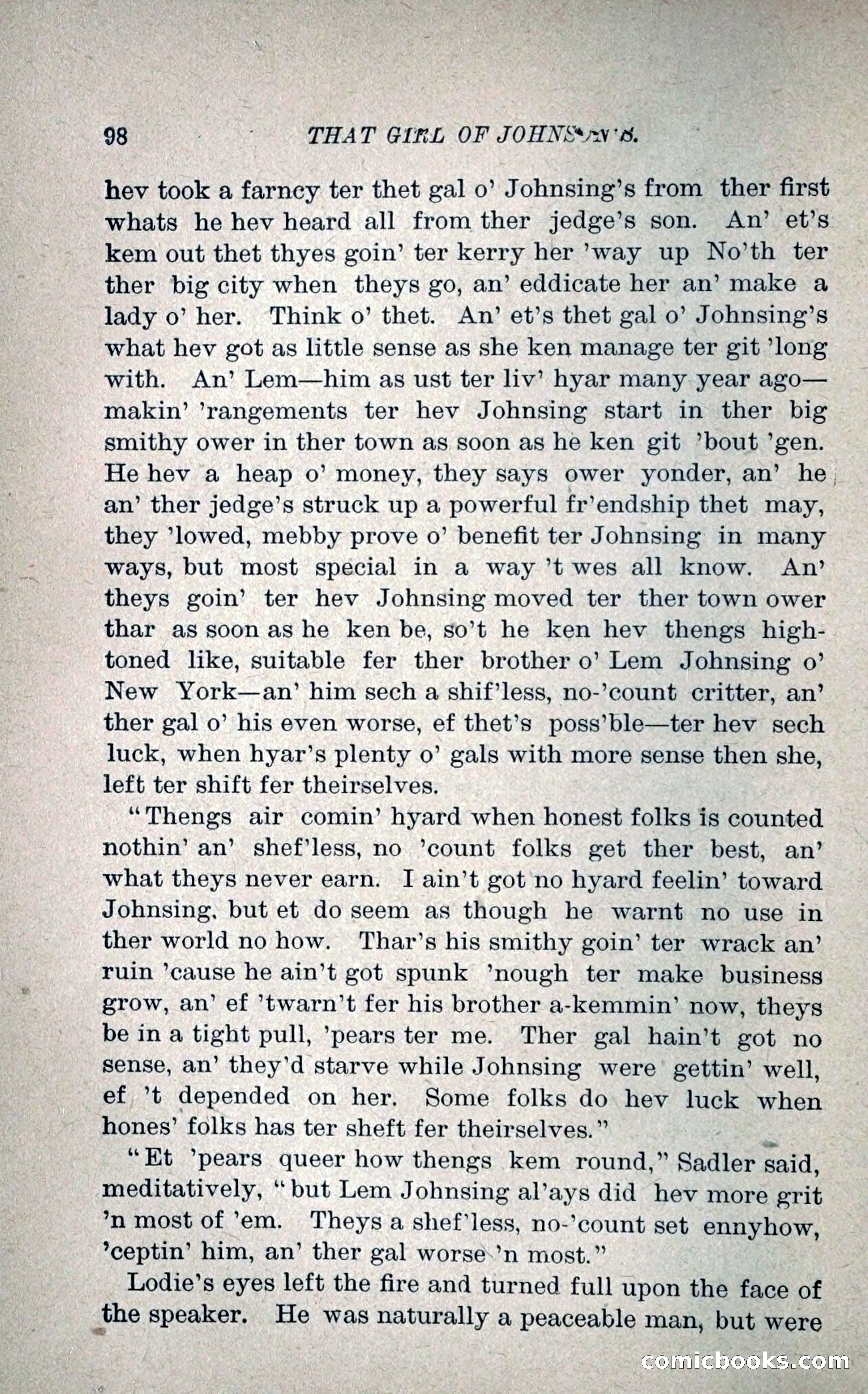 That Girl of Johnson's — page 109 of 233