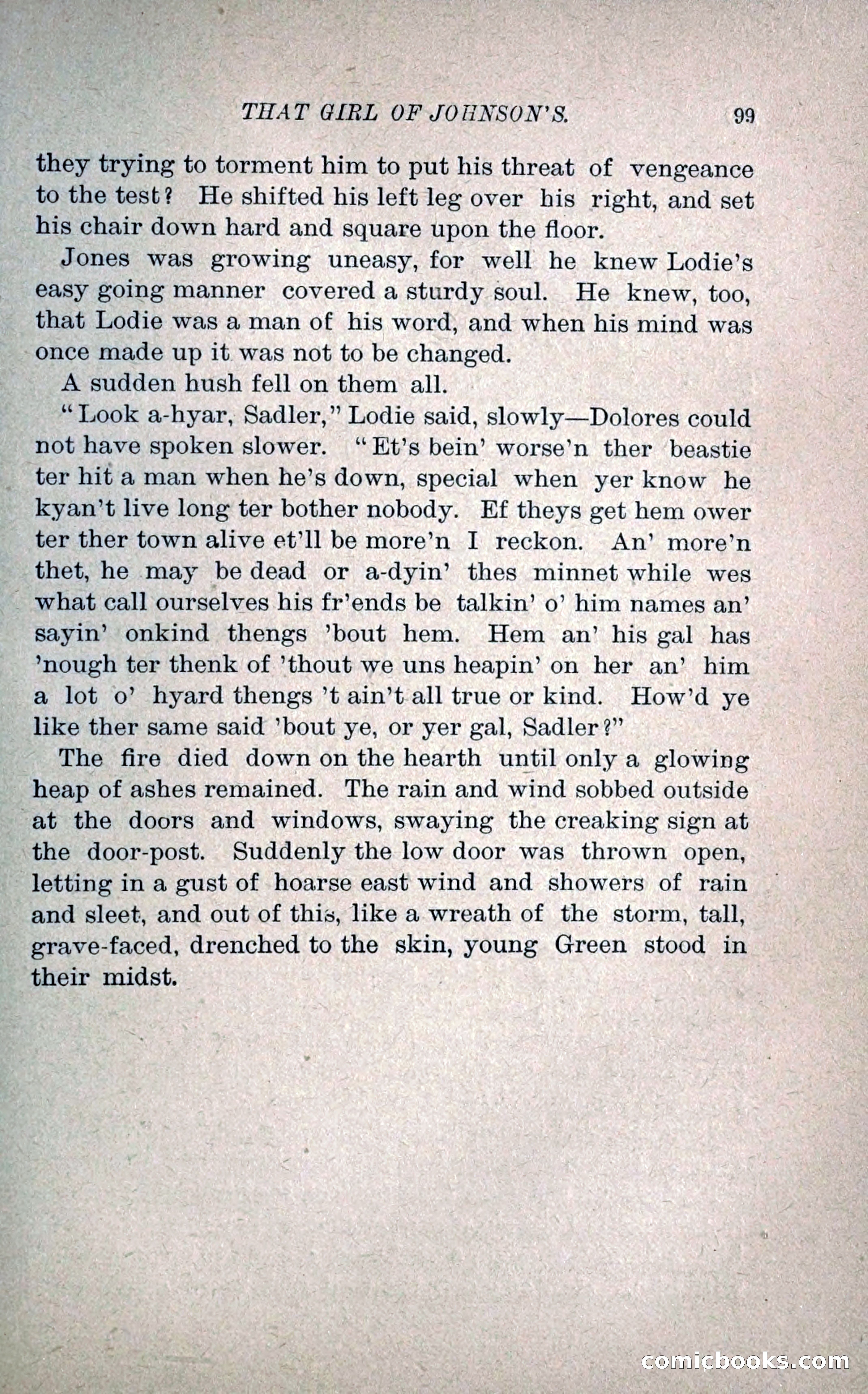 That Girl of Johnson's — page 110 of 233