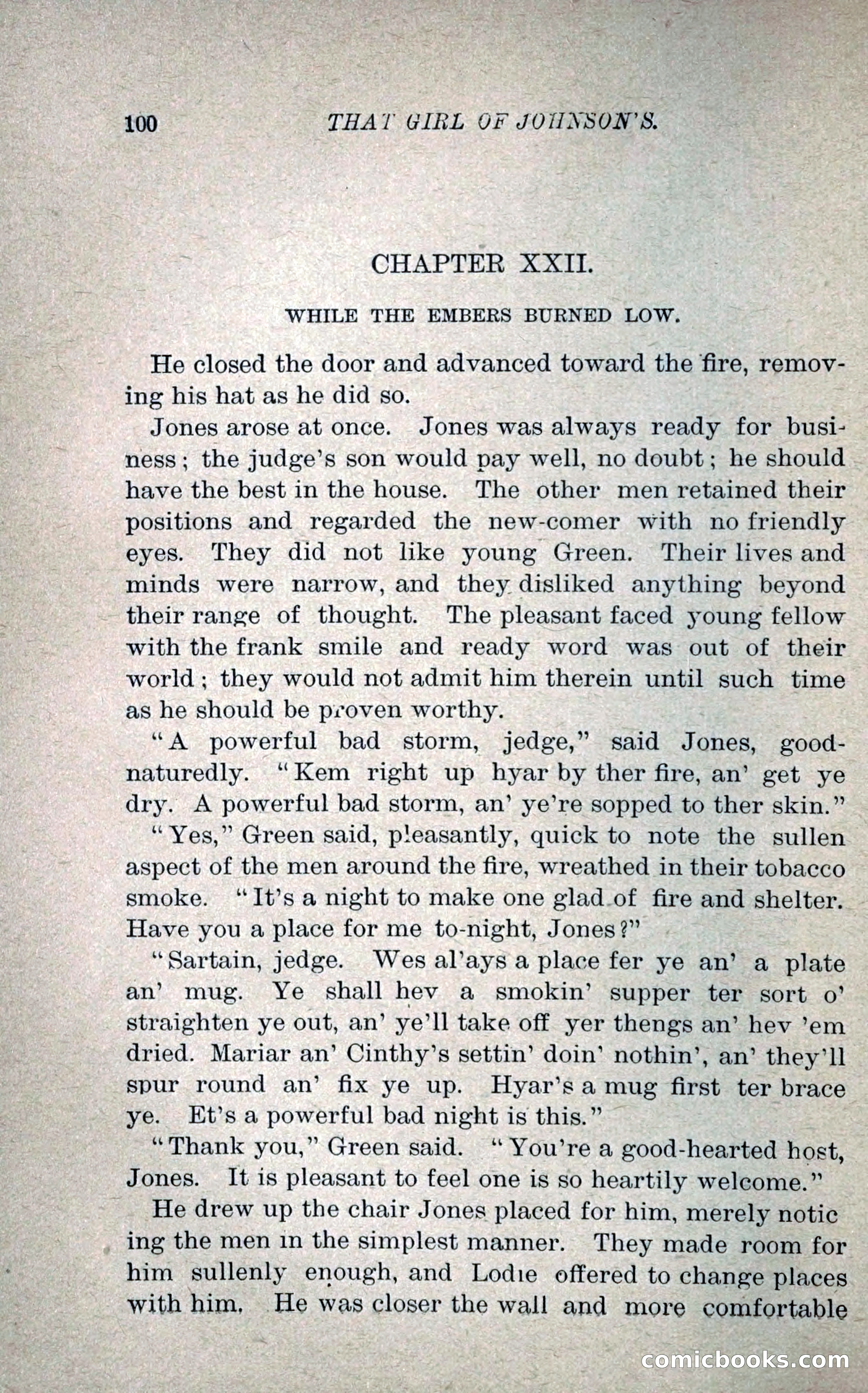 That Girl of Johnson's — page 111 of 233
