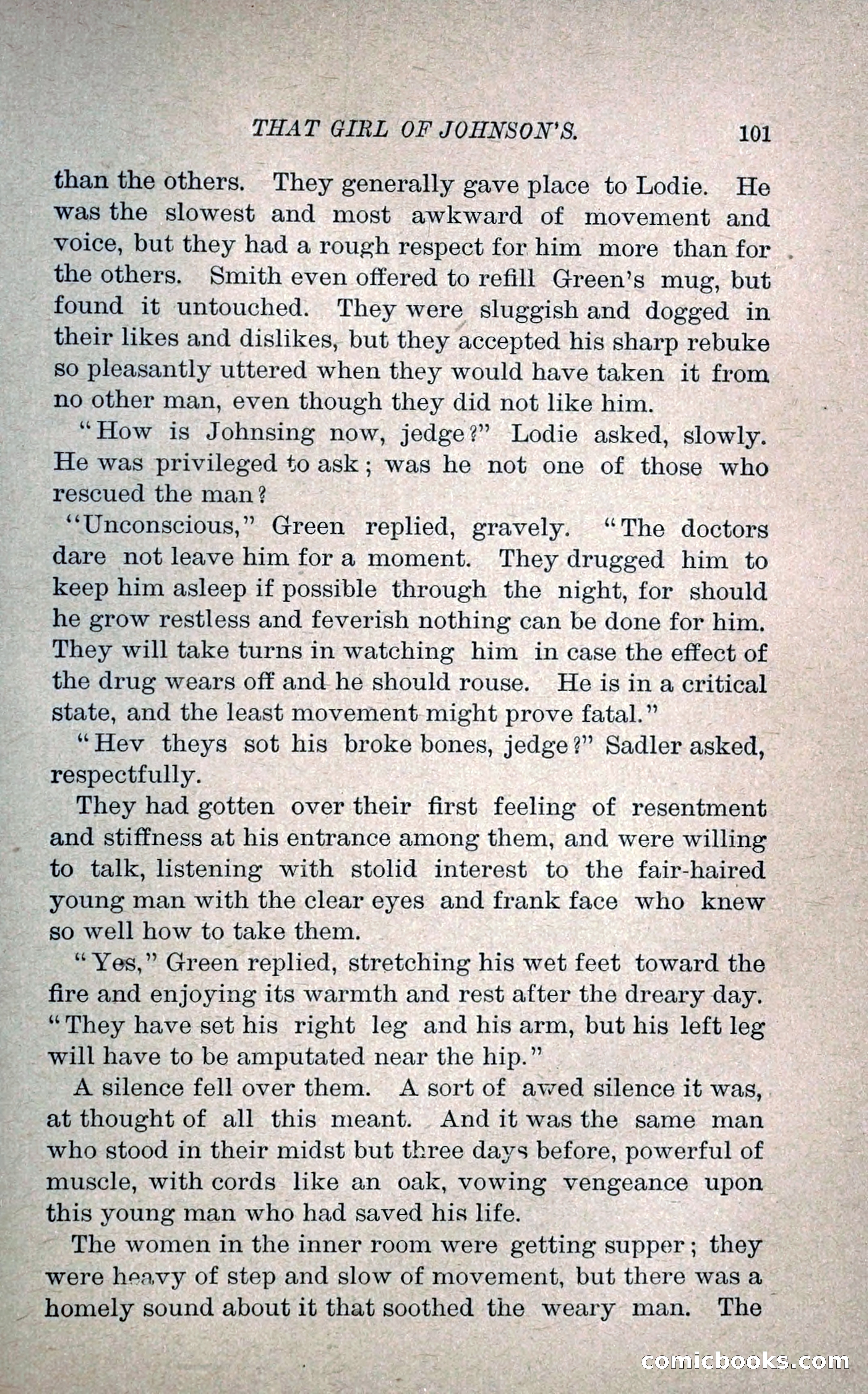 That Girl of Johnson's — page 112 of 233