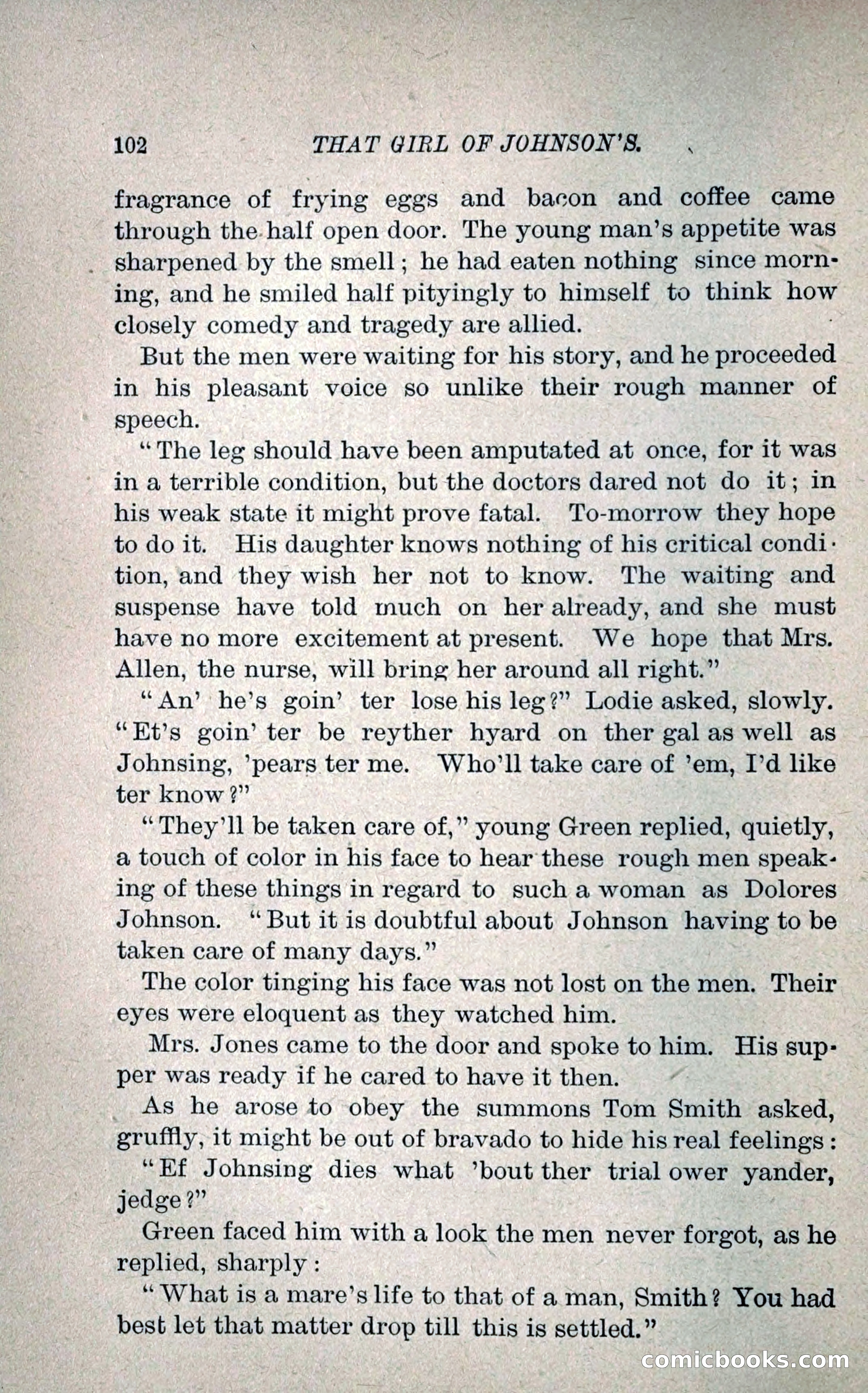 That Girl of Johnson's — page 113 of 233