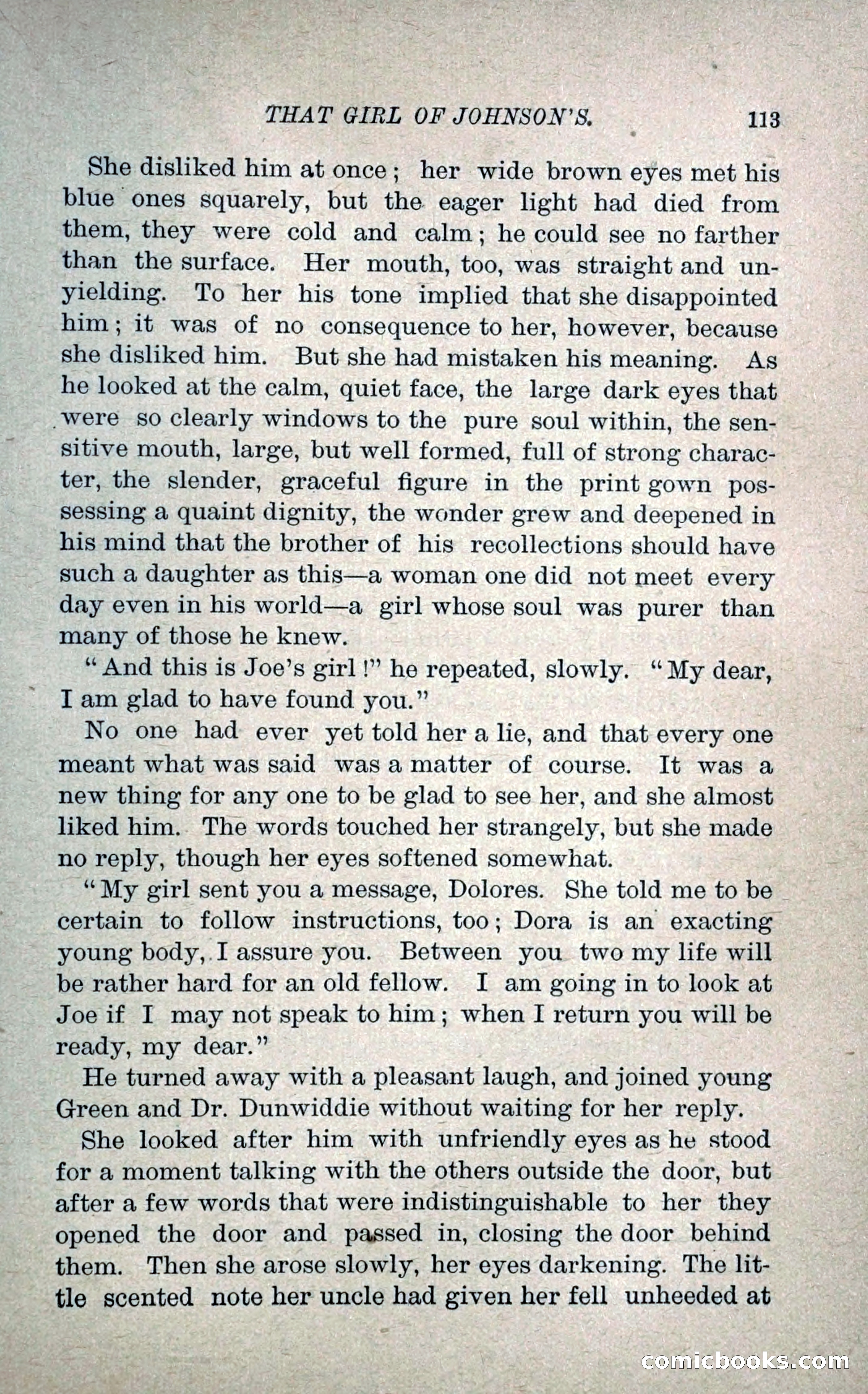 That Girl of Johnson's — page 124 of 233