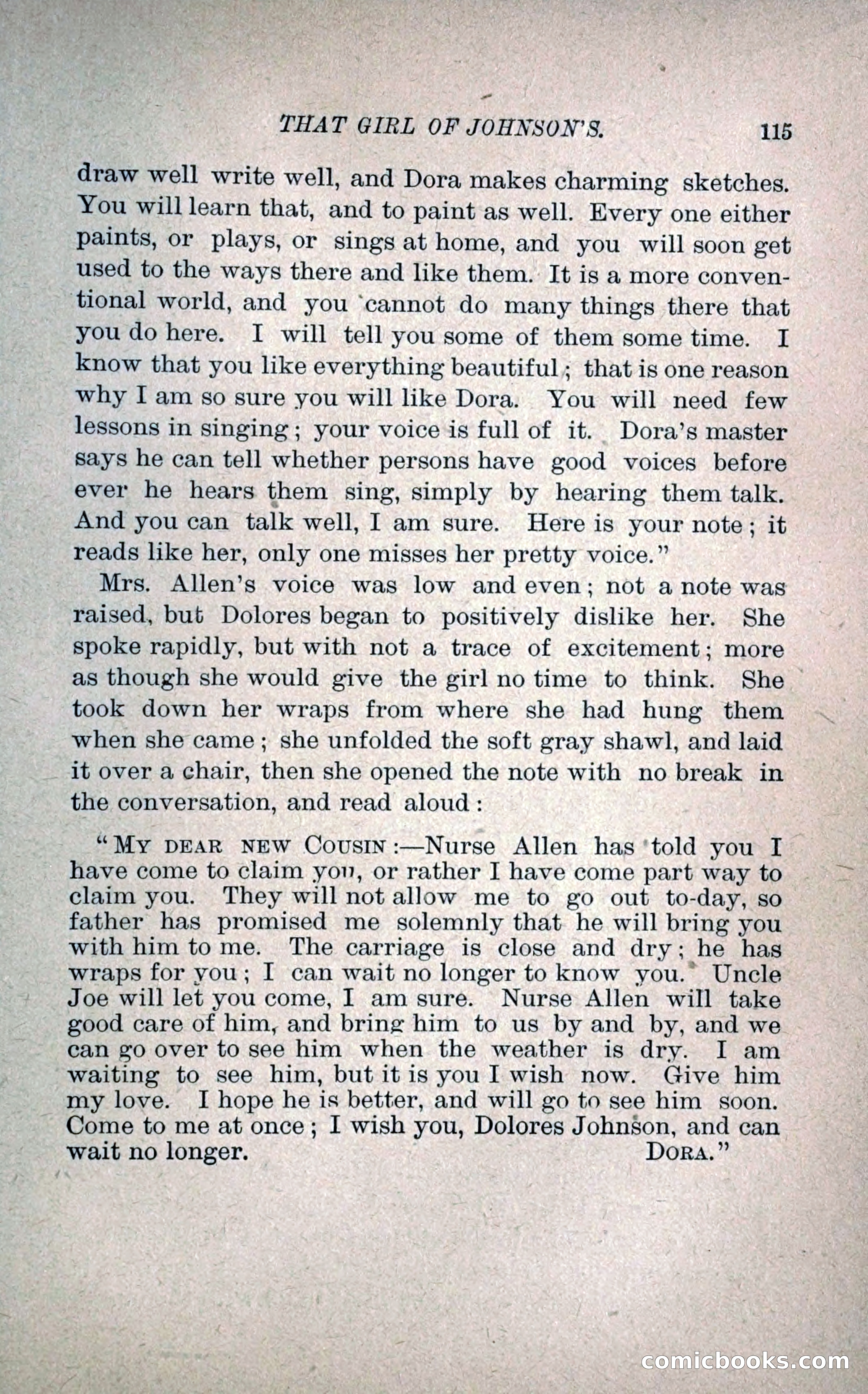 That Girl of Johnson's — page 126 of 233