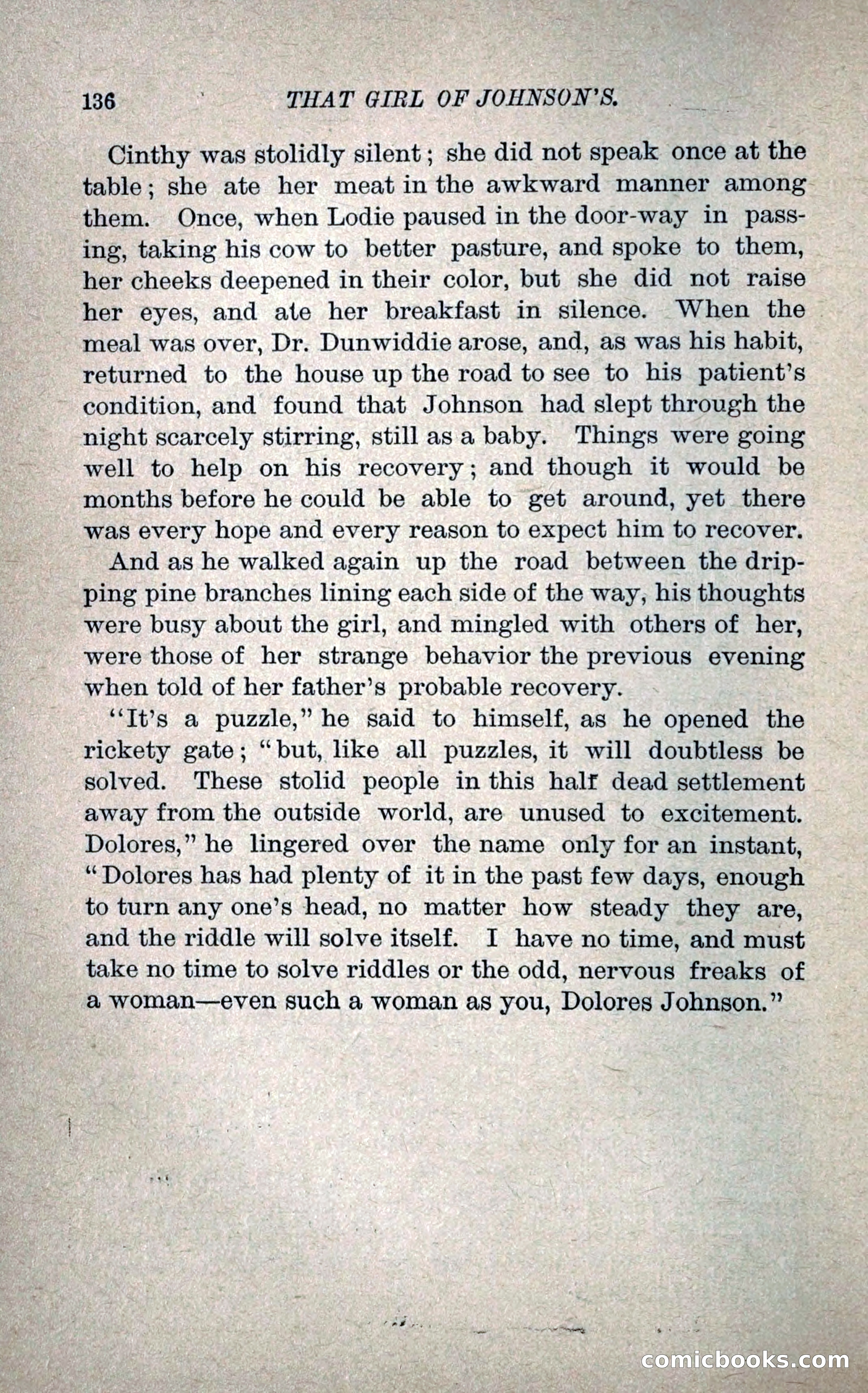 That Girl of Johnson's — page 147 of 233