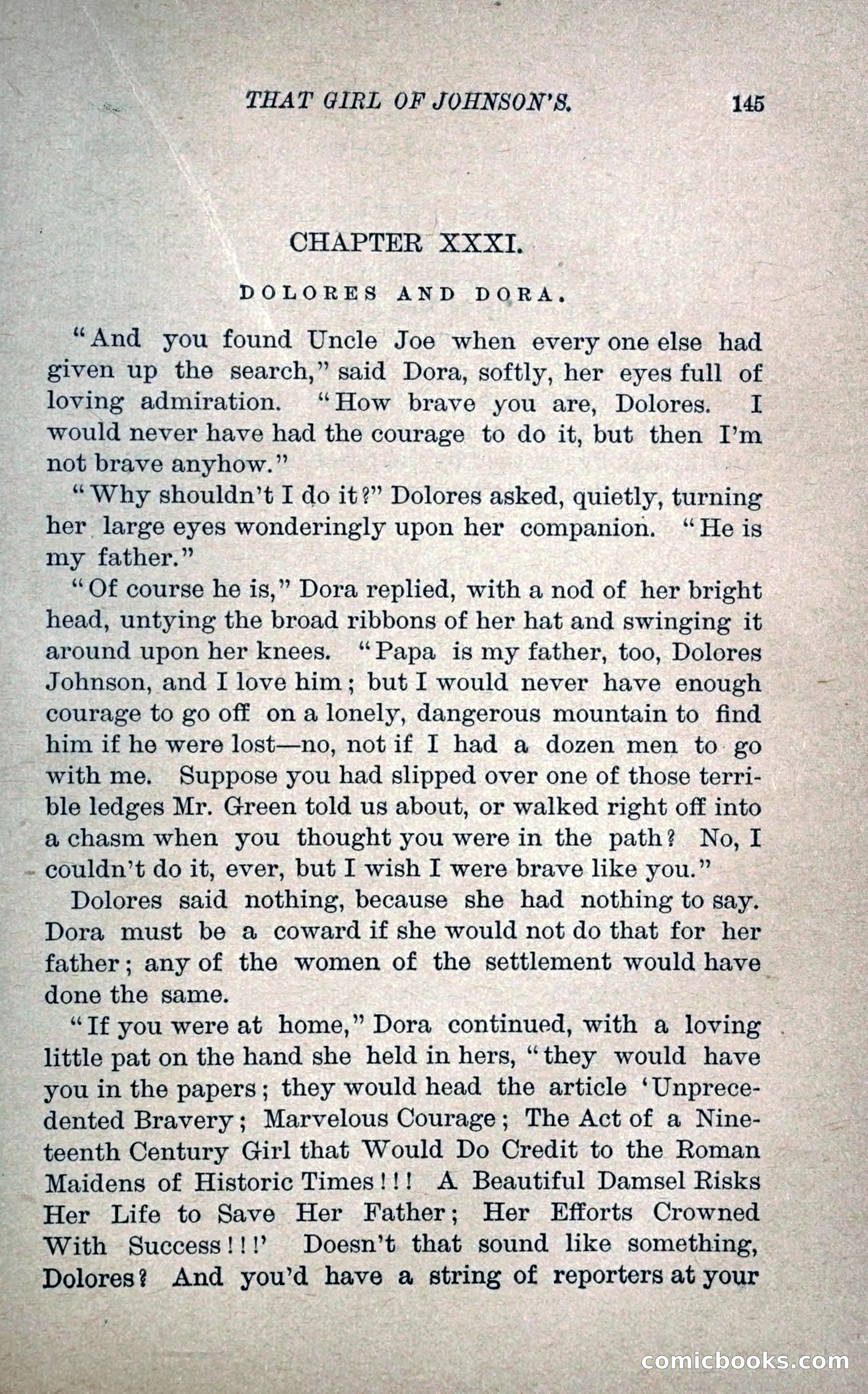 That Girl of Johnson's — page 156 of 233