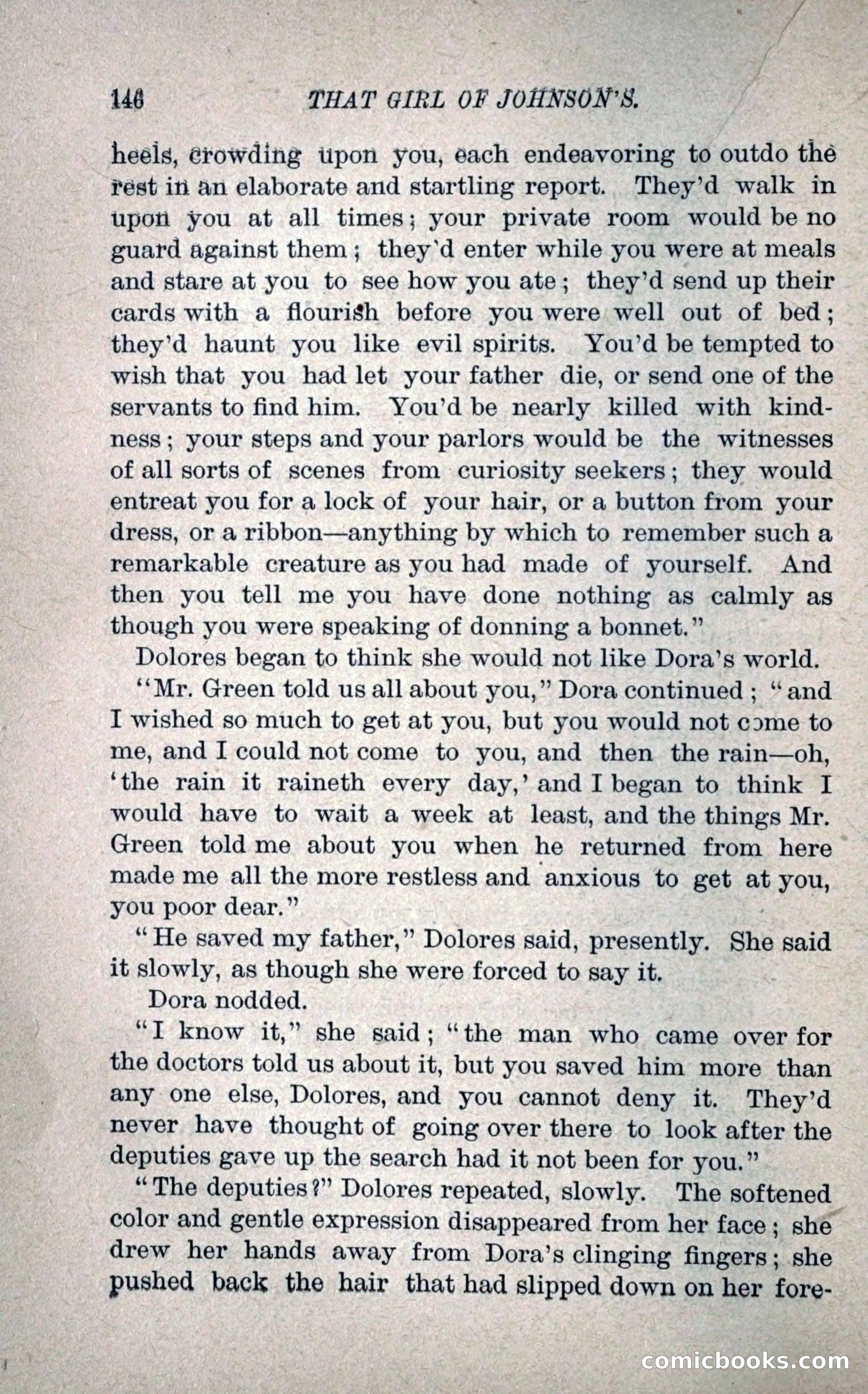 That Girl of Johnson's — page 157 of 233