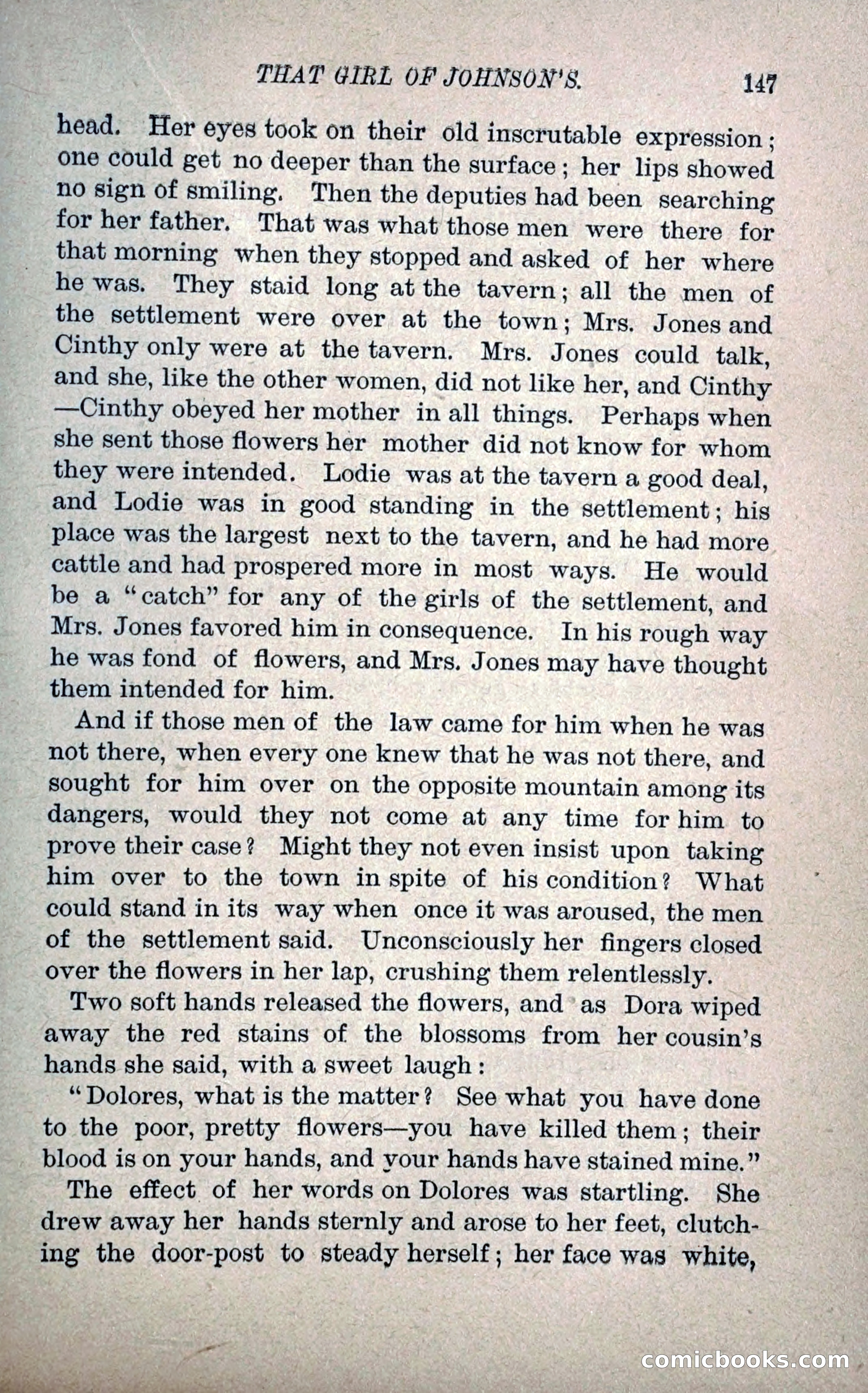 That Girl of Johnson's — page 158 of 233
