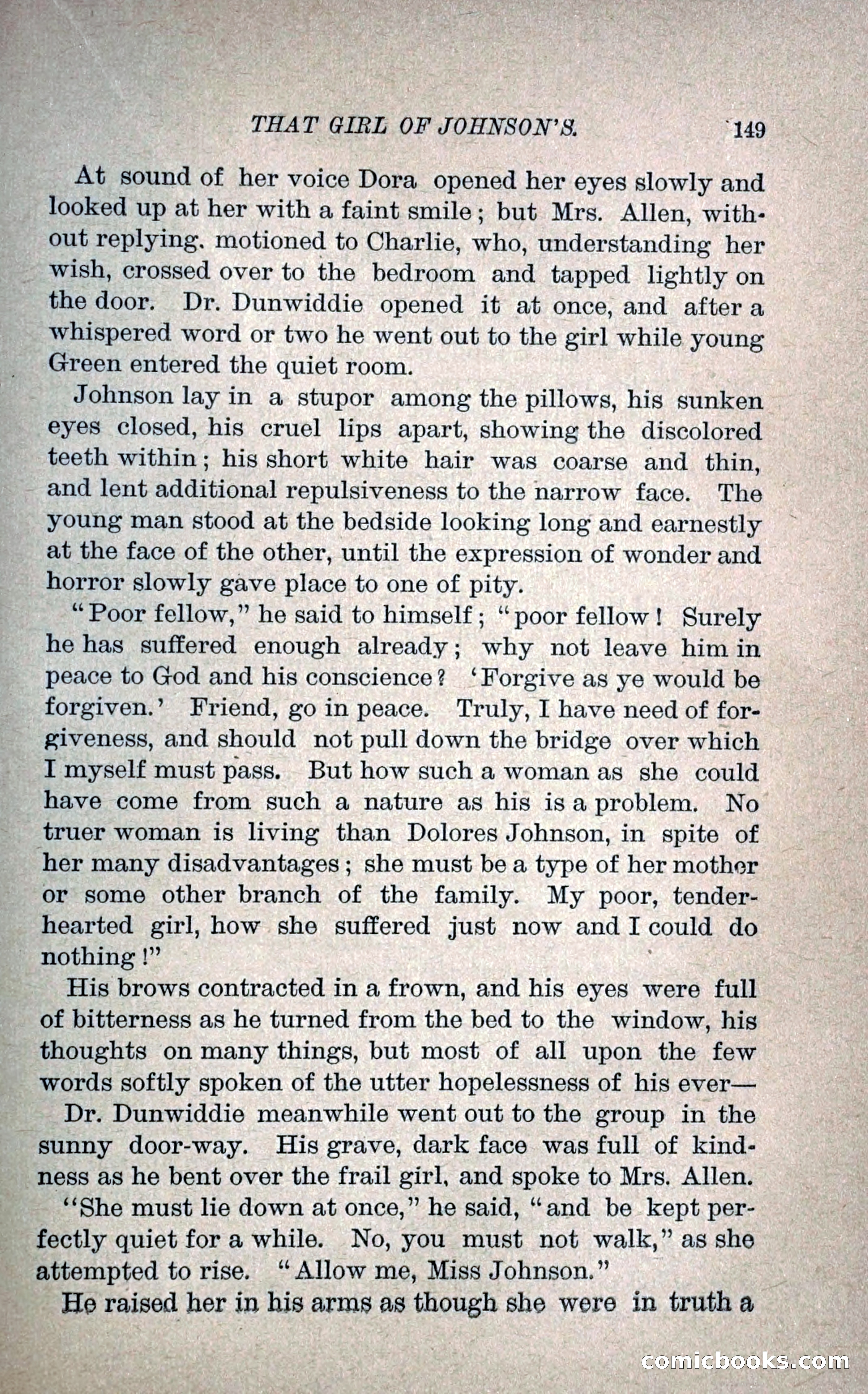That Girl of Johnson's — page 160 of 233
