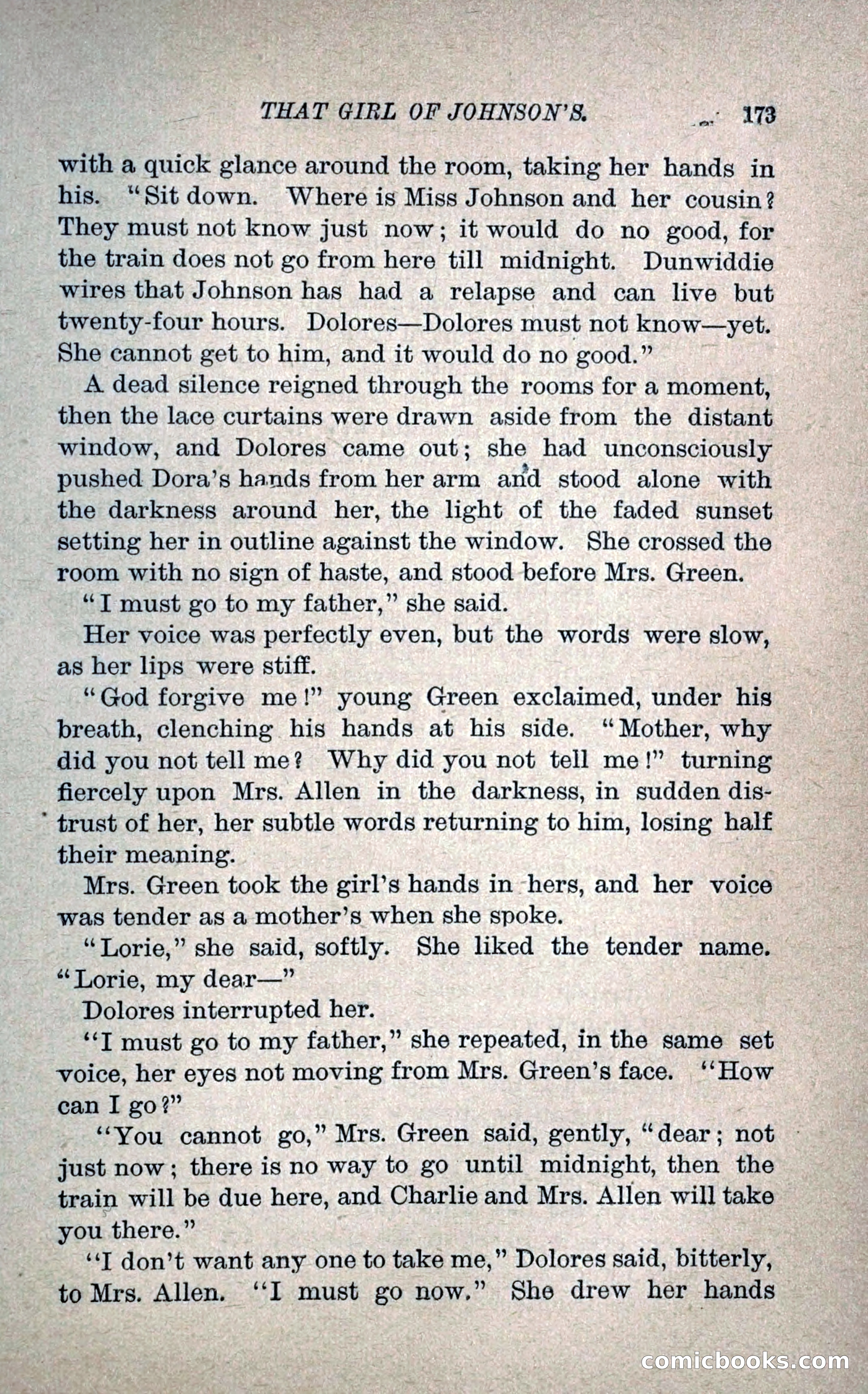 That Girl of Johnson's — page 184 of 233