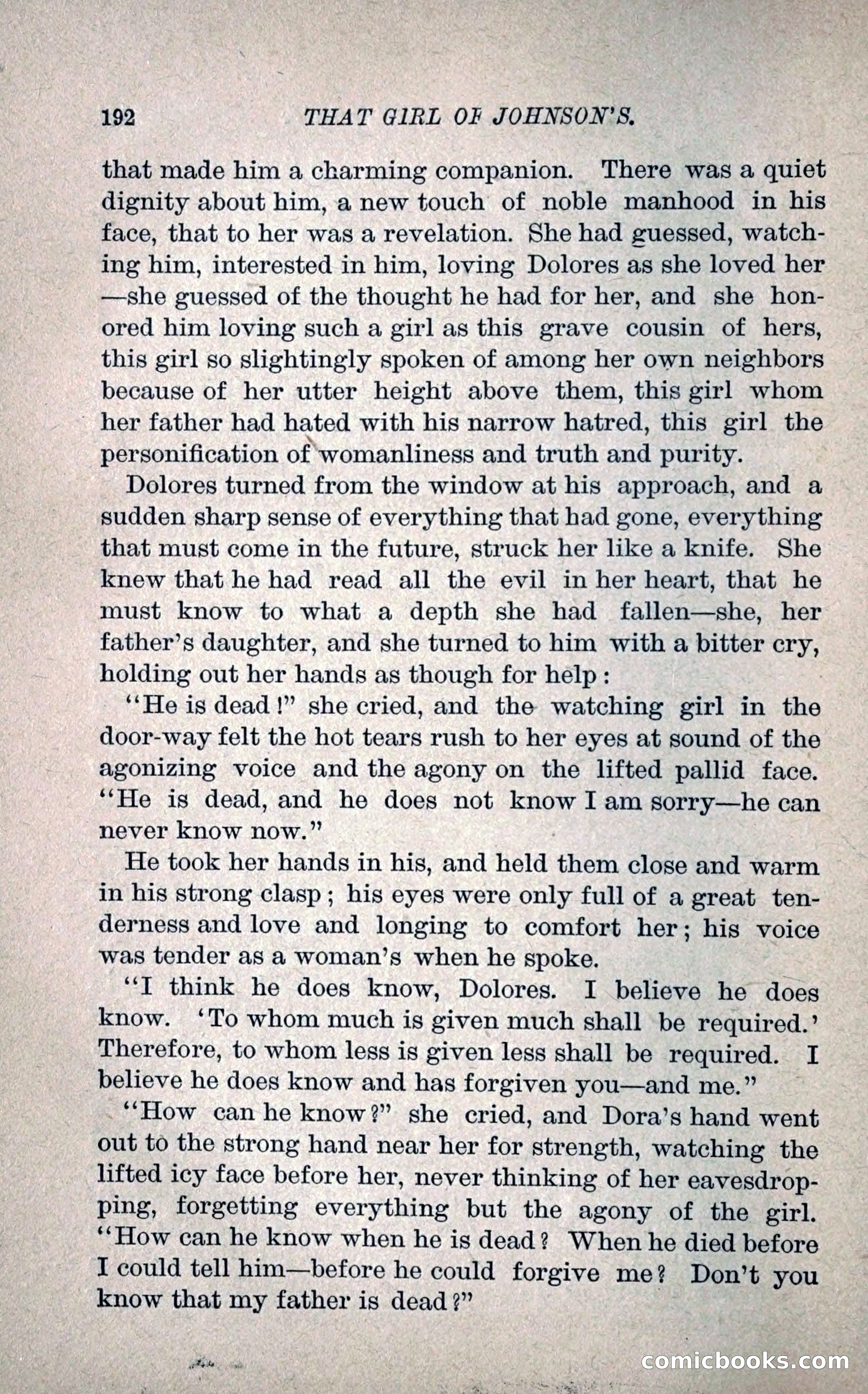 That Girl of Johnson's — page 203 of 233