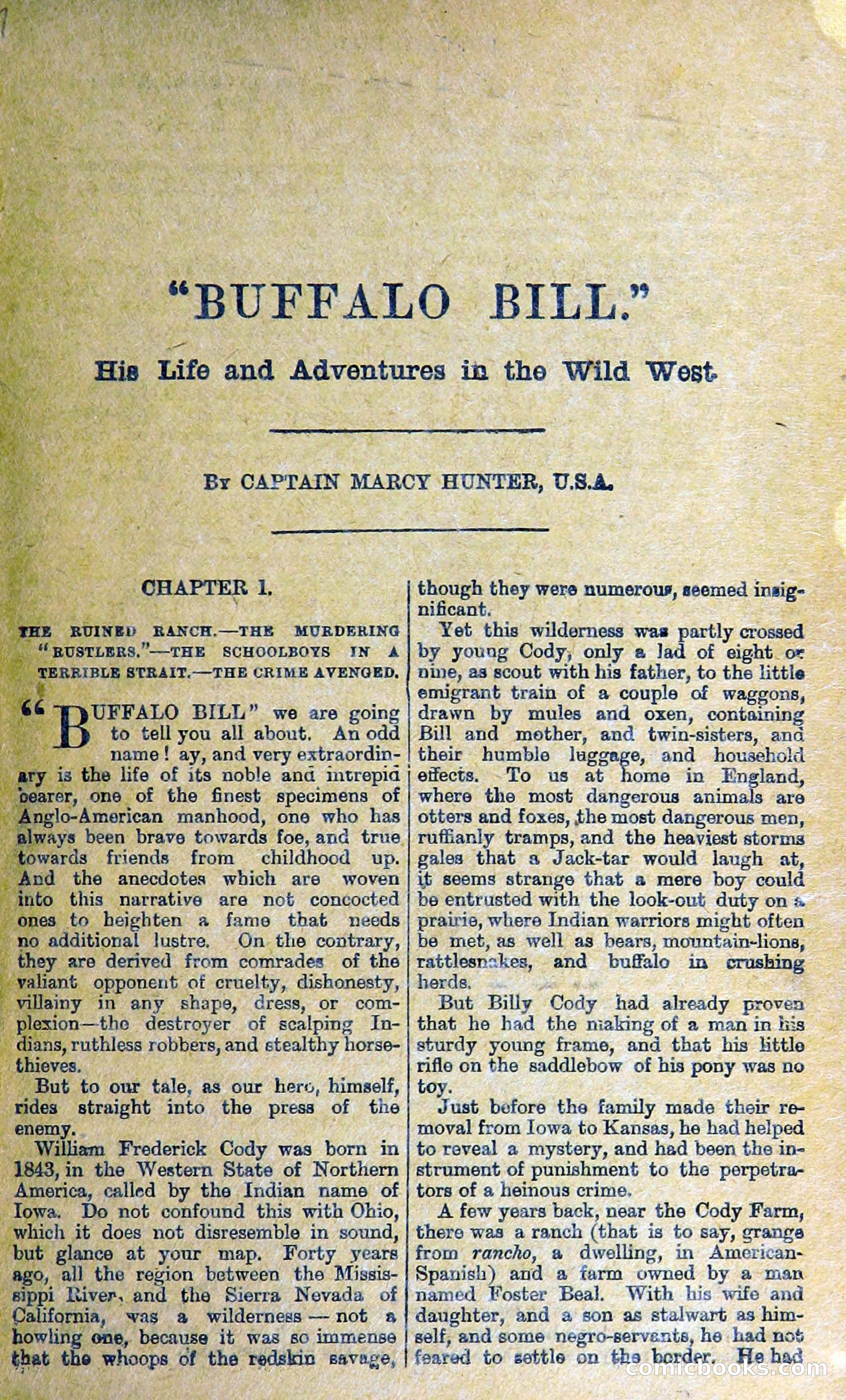 Buffalo Bill: His Life and Adventures in the Wild West — page 9 of 48