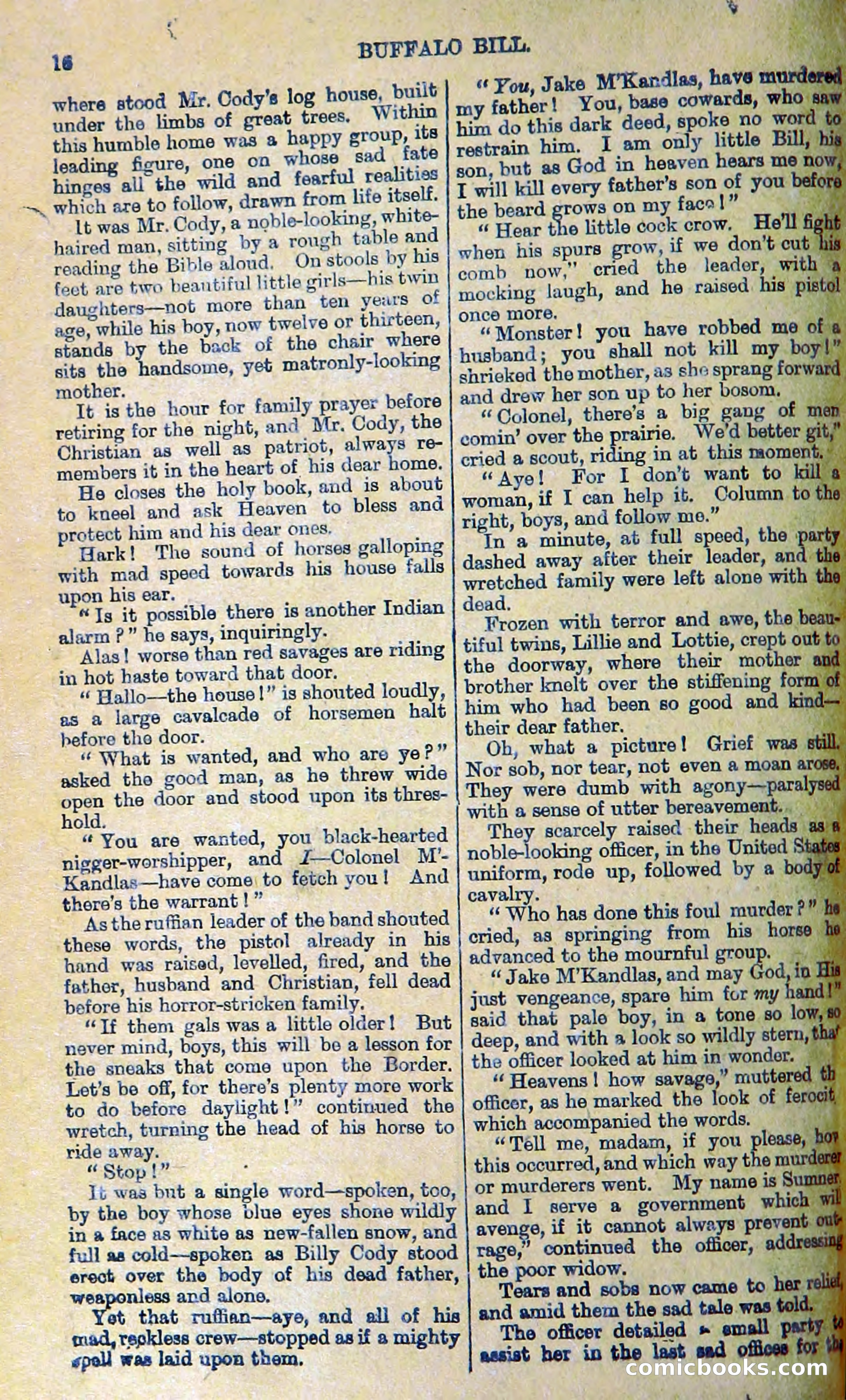 Buffalo Bill: His Life and Adventures in the Wild West — page 20 of 48