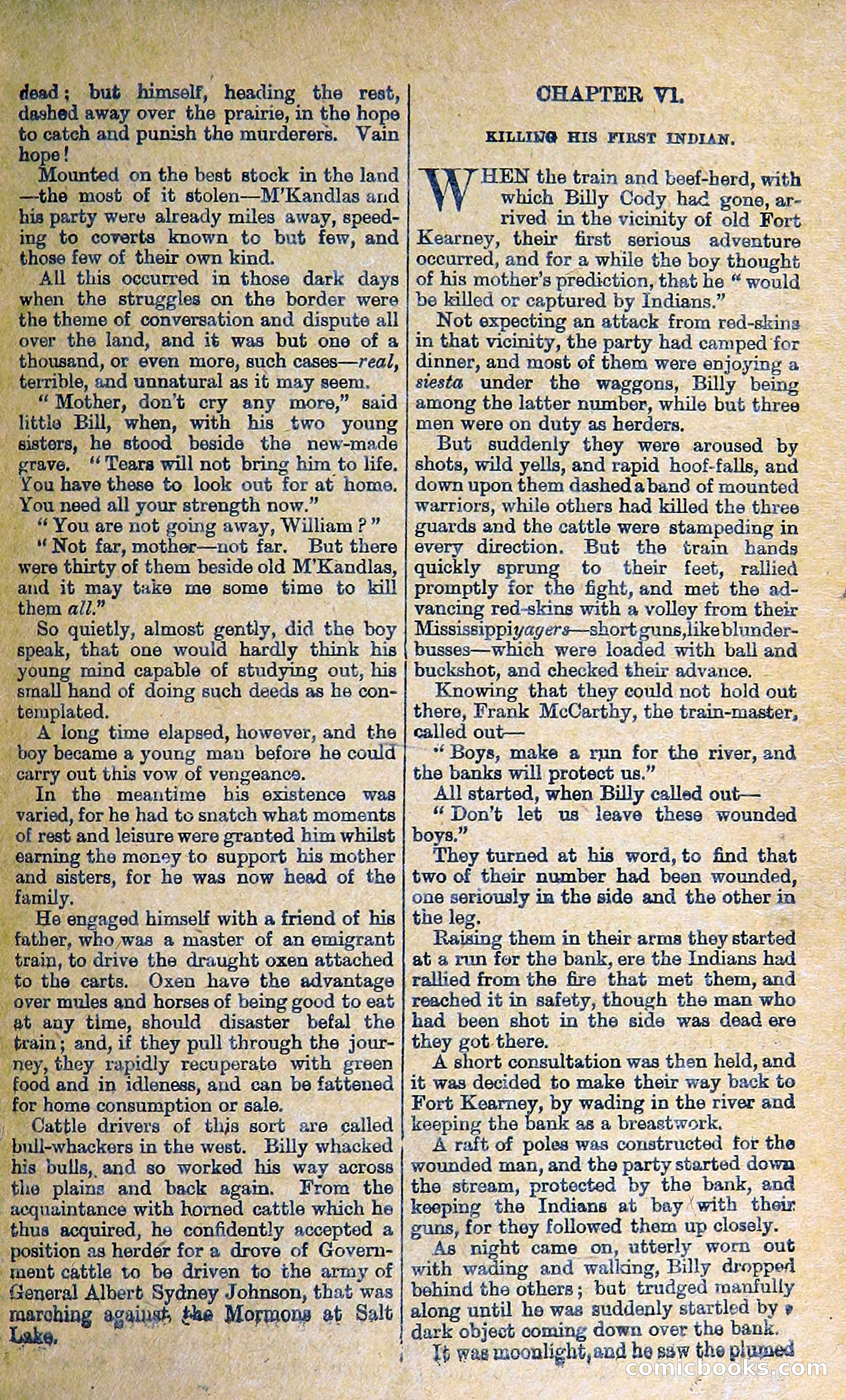 Buffalo Bill: His Life and Adventures in the Wild West — page 21 of 48