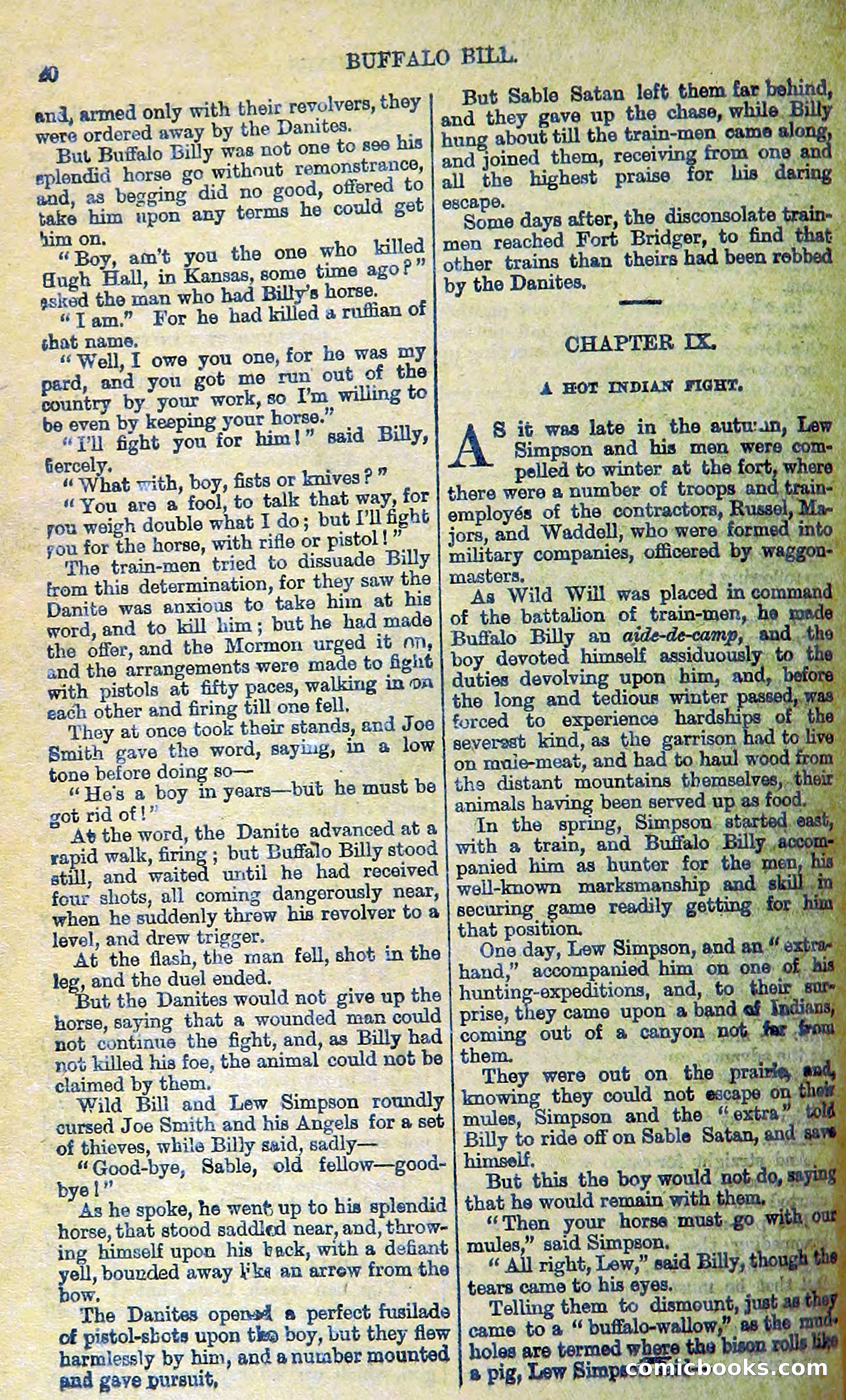 Buffalo Bill: His Life and Adventures in the Wild West — page 26 of 48