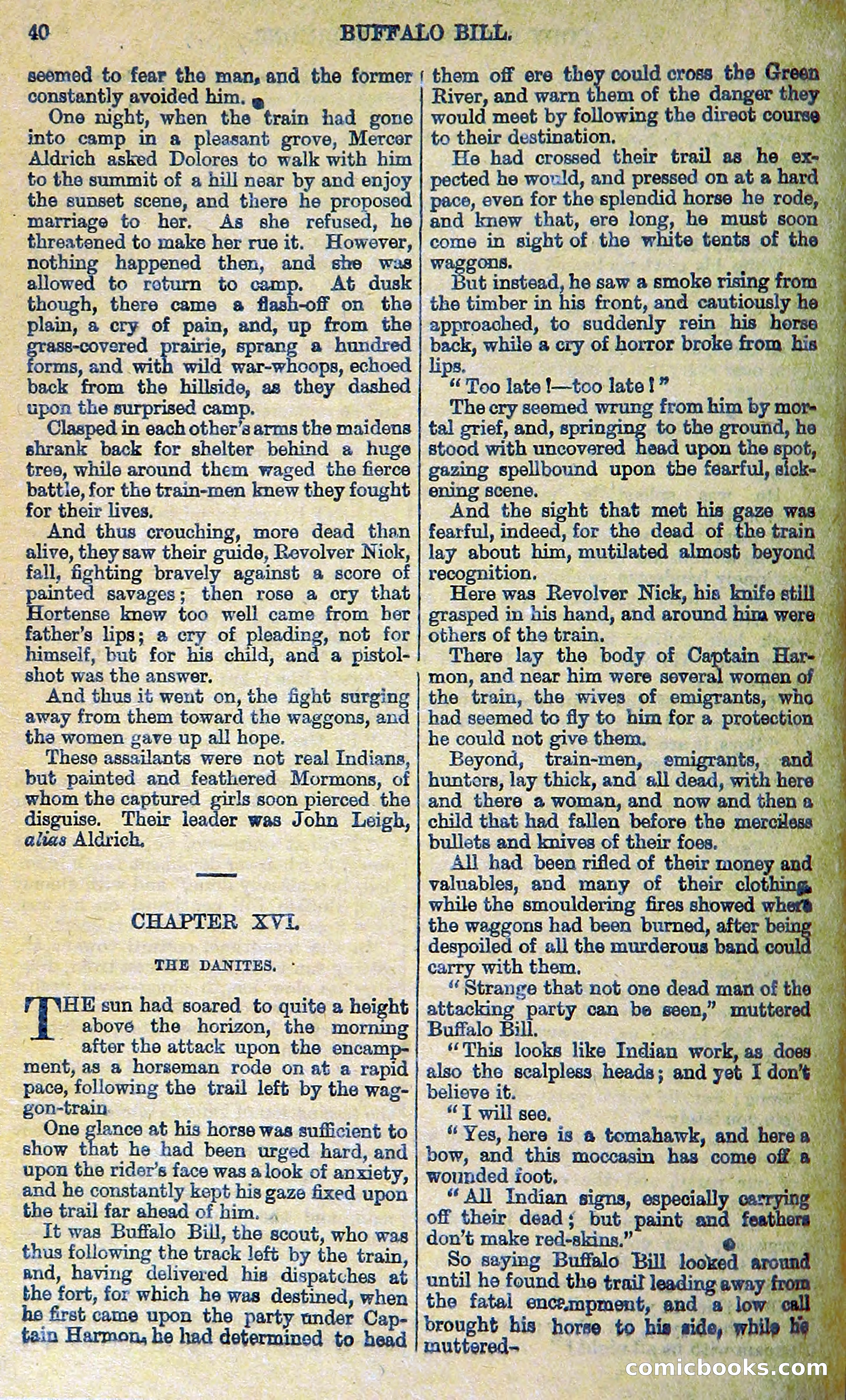 Buffalo Bill: His Life and Adventures in the Wild West — page 30 of 48