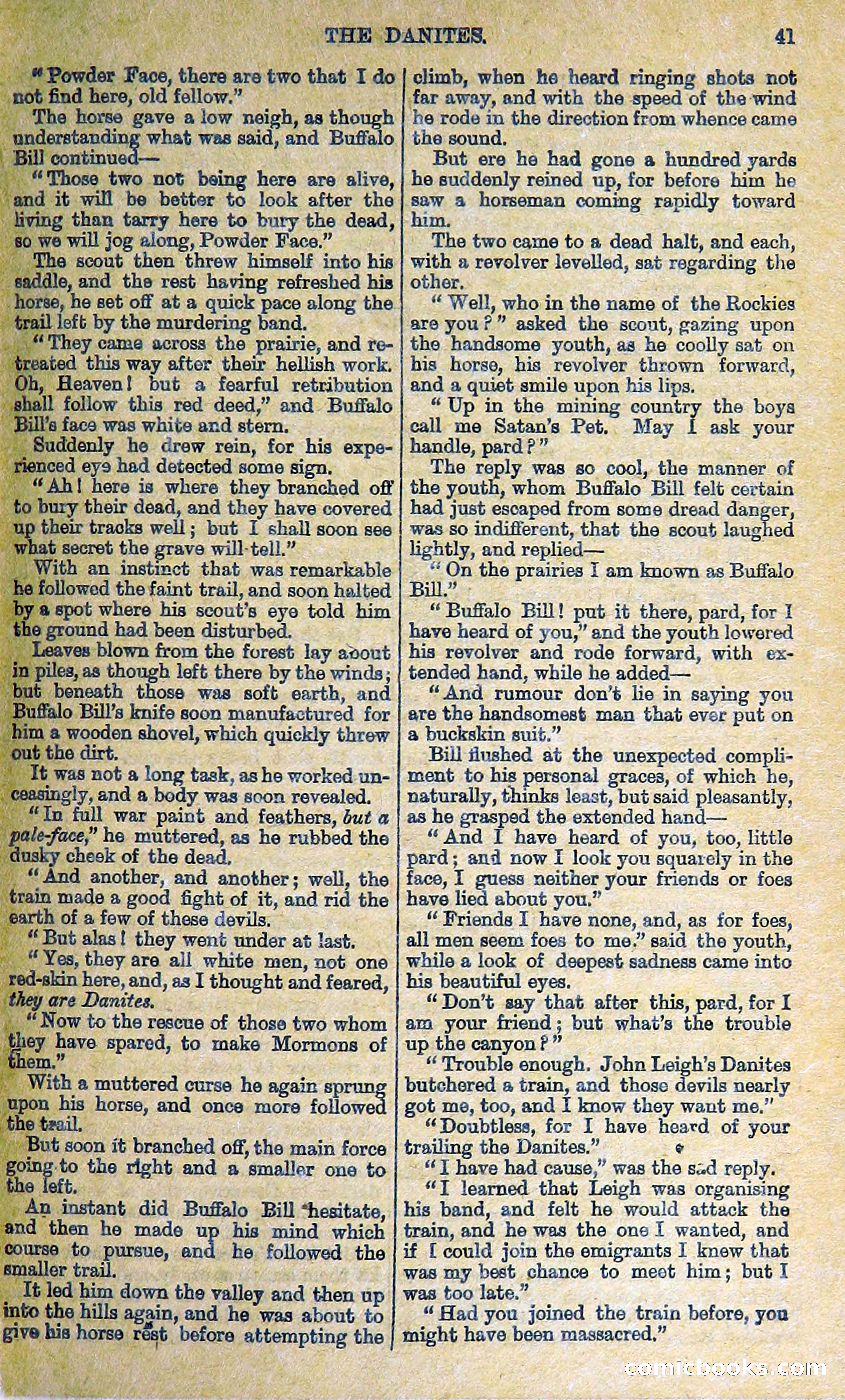 Buffalo Bill: His Life and Adventures in the Wild West — page 31 of 48