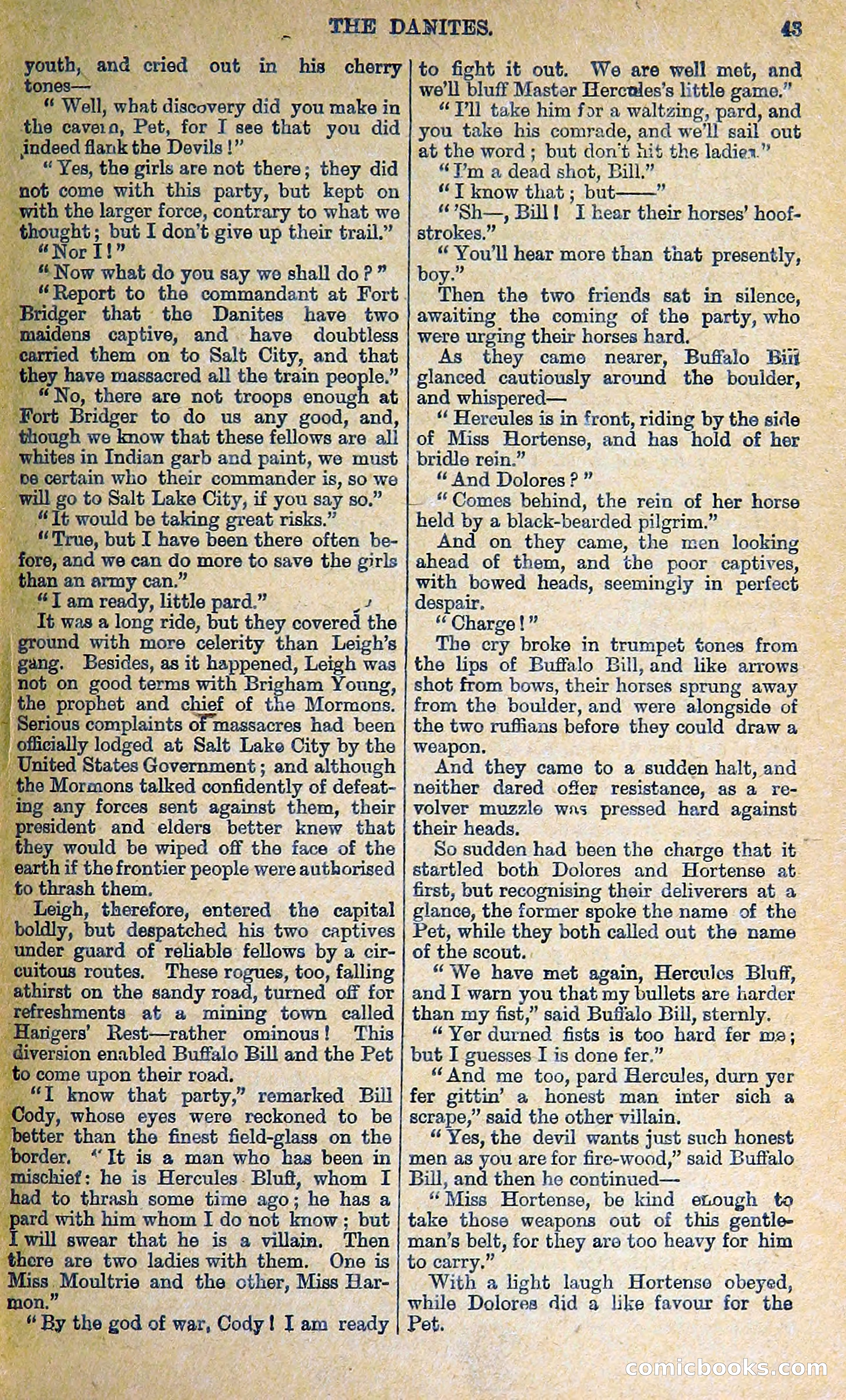 Buffalo Bill: His Life and Adventures in the Wild West — page 33 of 48