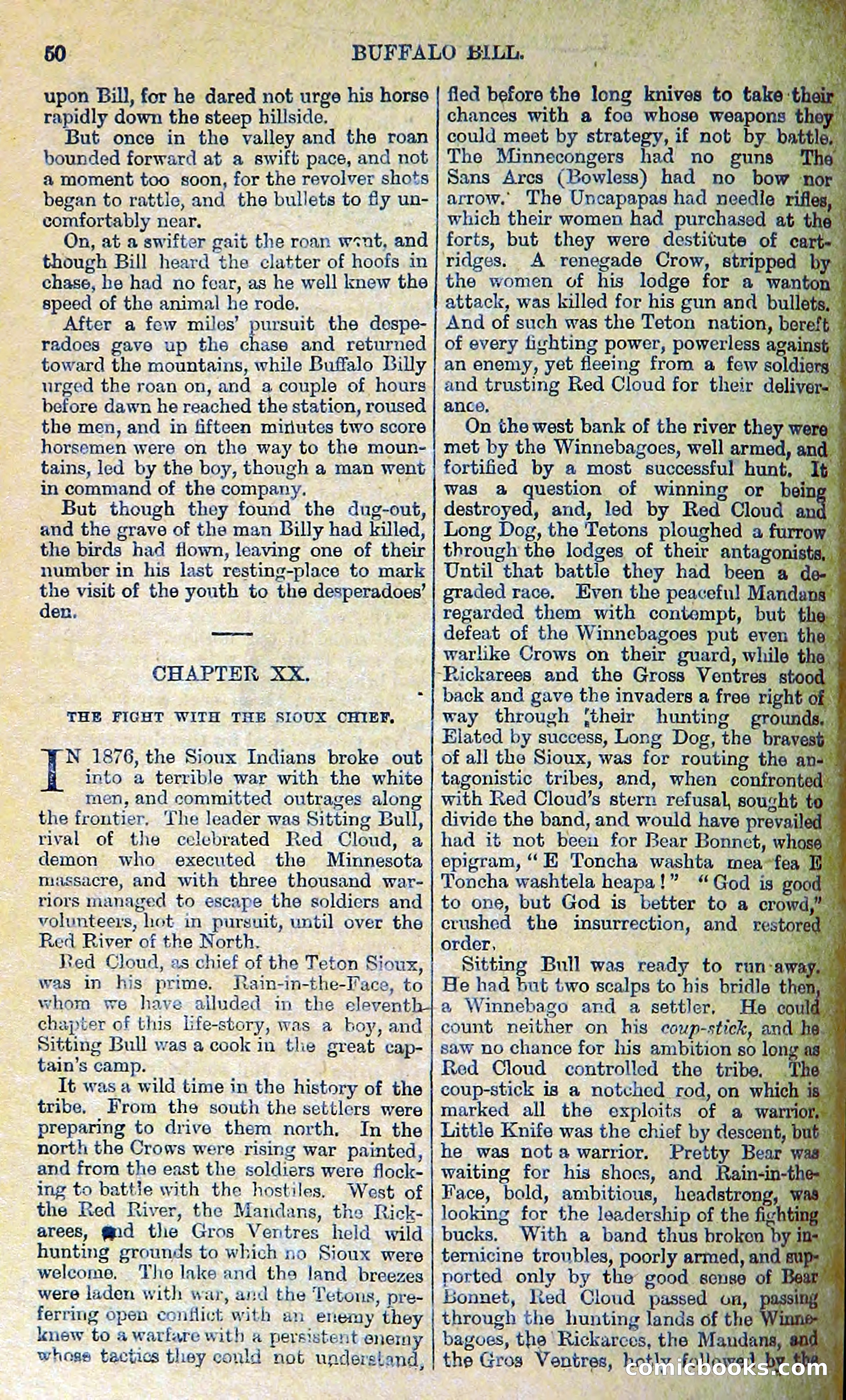 Buffalo Bill: His Life and Adventures in the Wild West — page 40 of 48