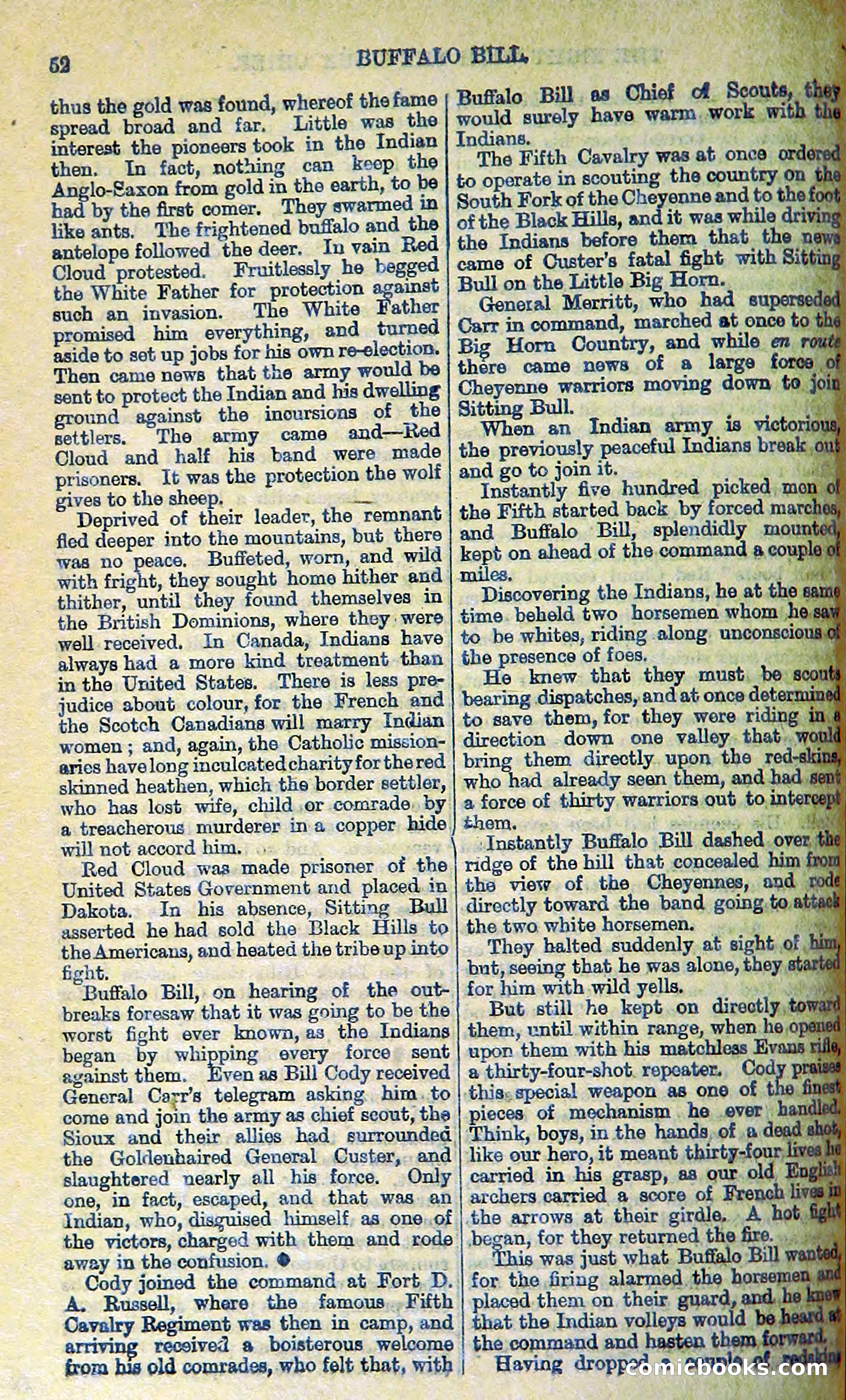 Buffalo Bill: His Life and Adventures in the Wild West — page 42 of 48