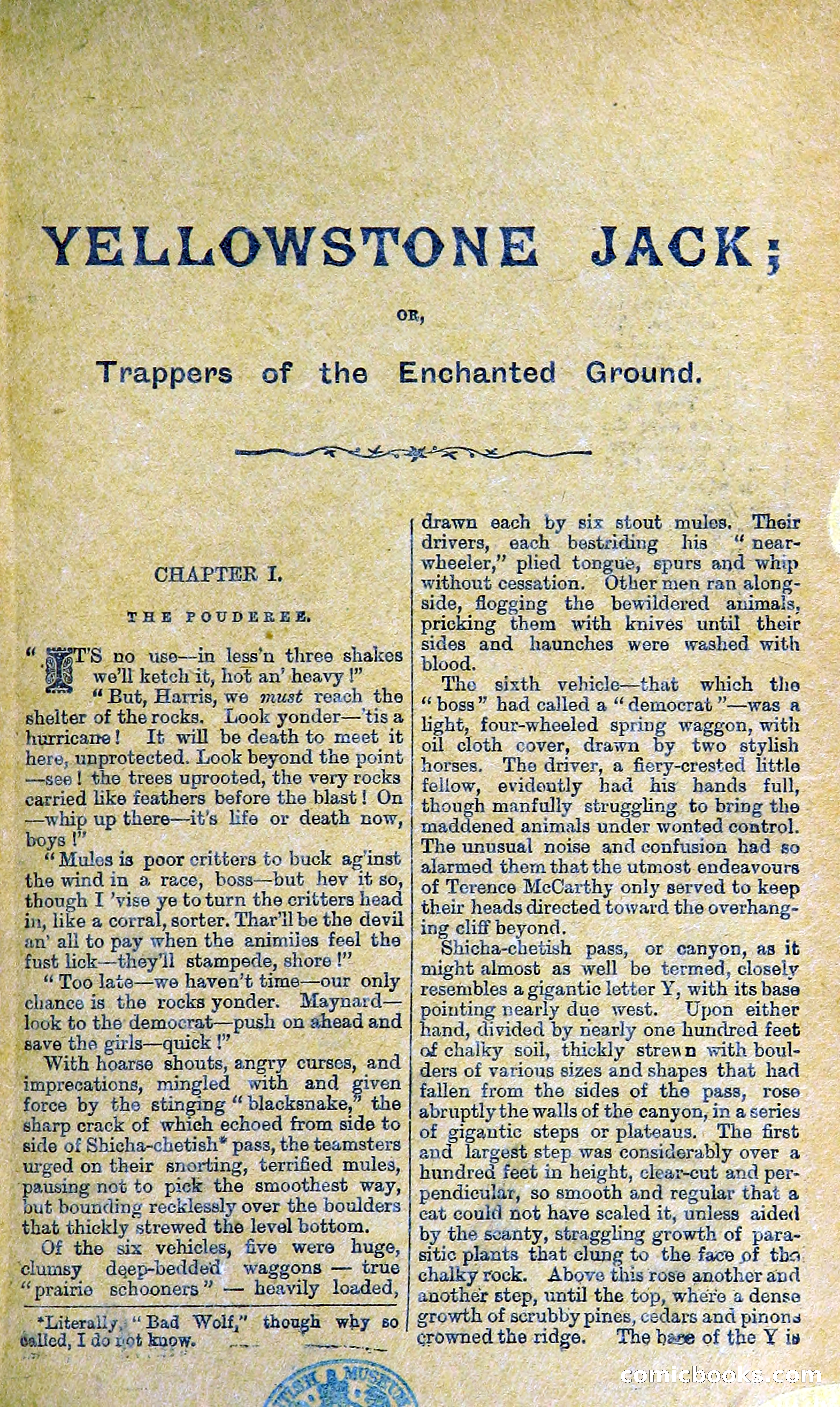 Yellowstone Jack: Trappers of the Enchanted Ground — page 3 of 68