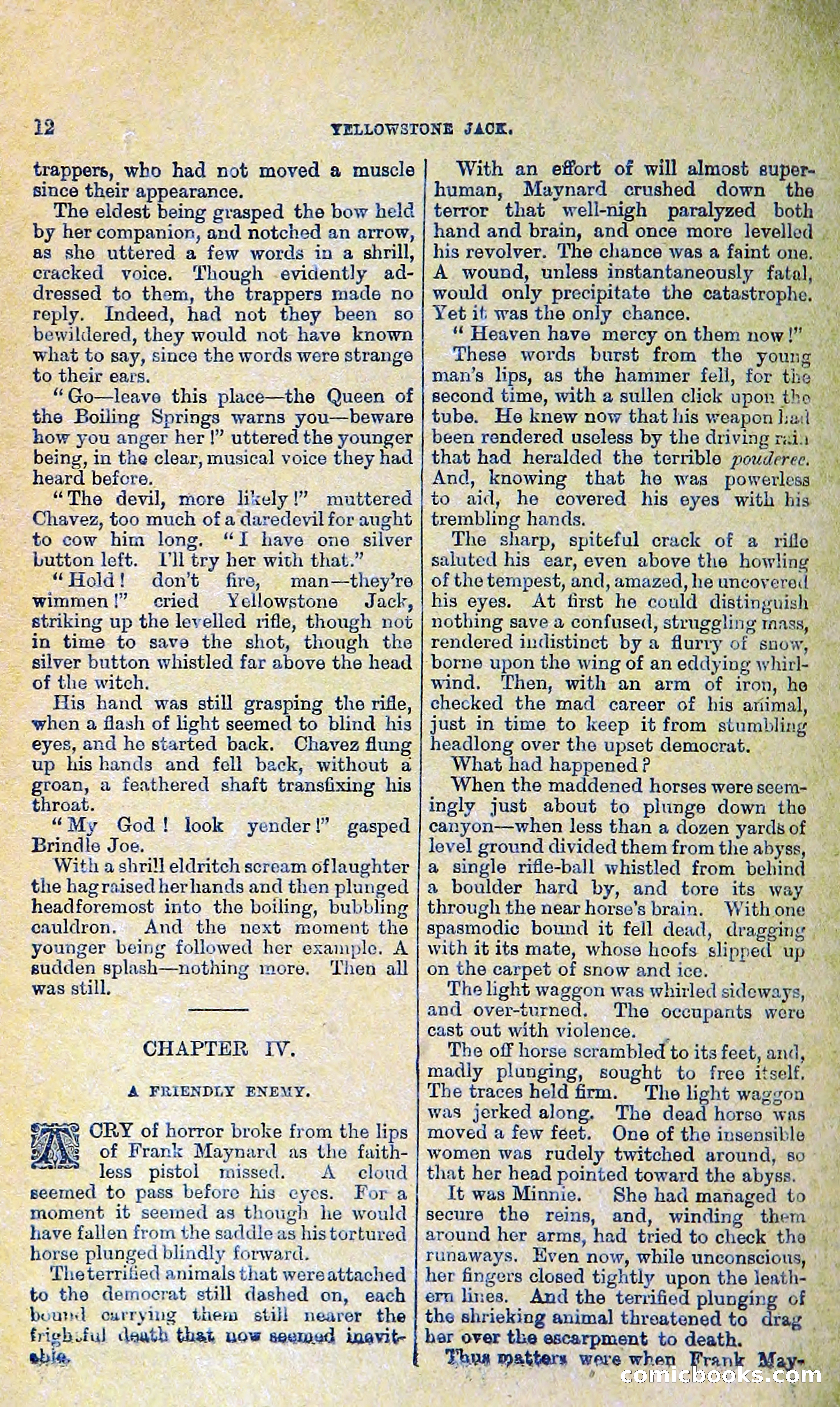 Yellowstone Jack: Trappers of the Enchanted Ground — page 14 of 68