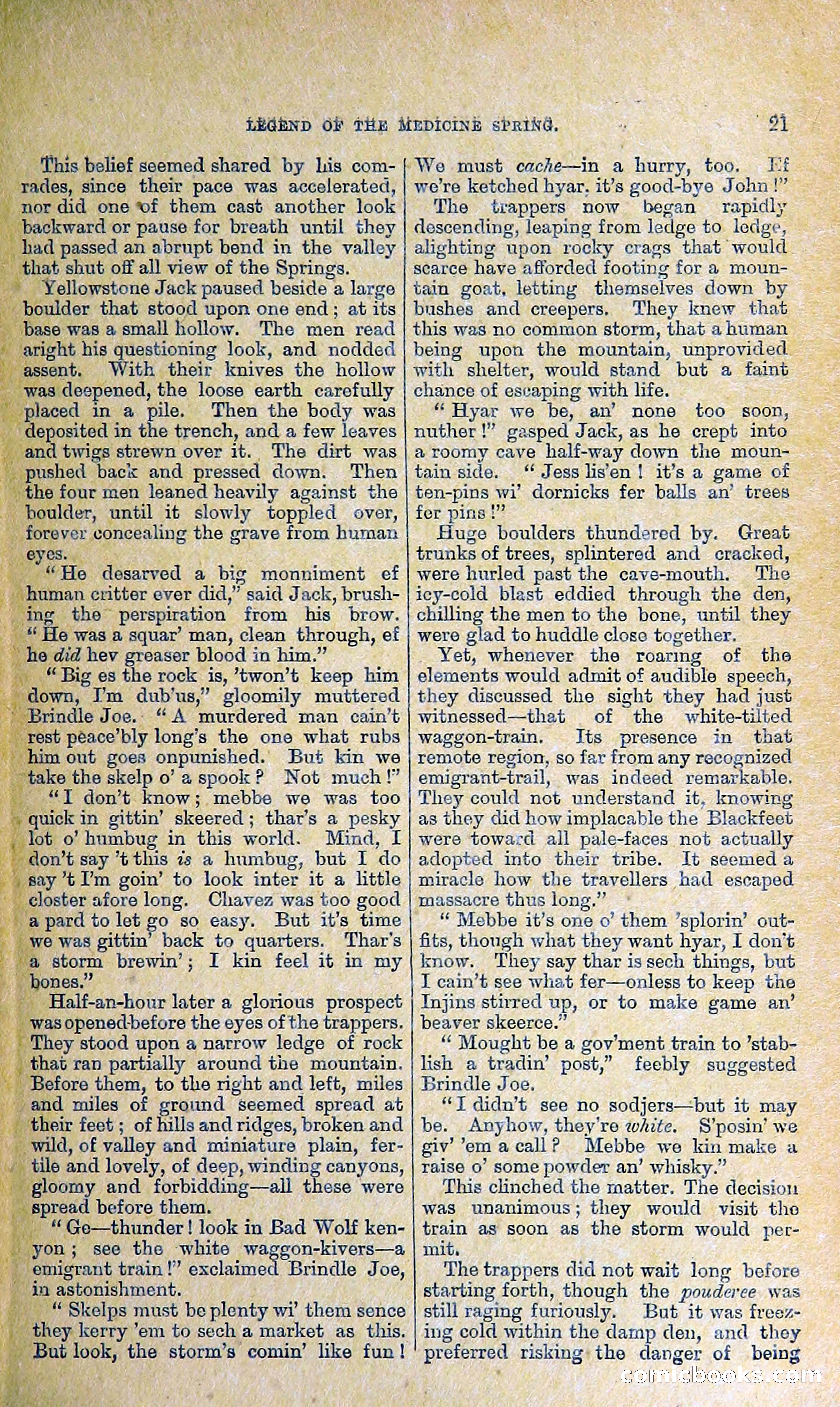 Yellowstone Jack: Trappers of the Enchanted Ground — page 23 of 68