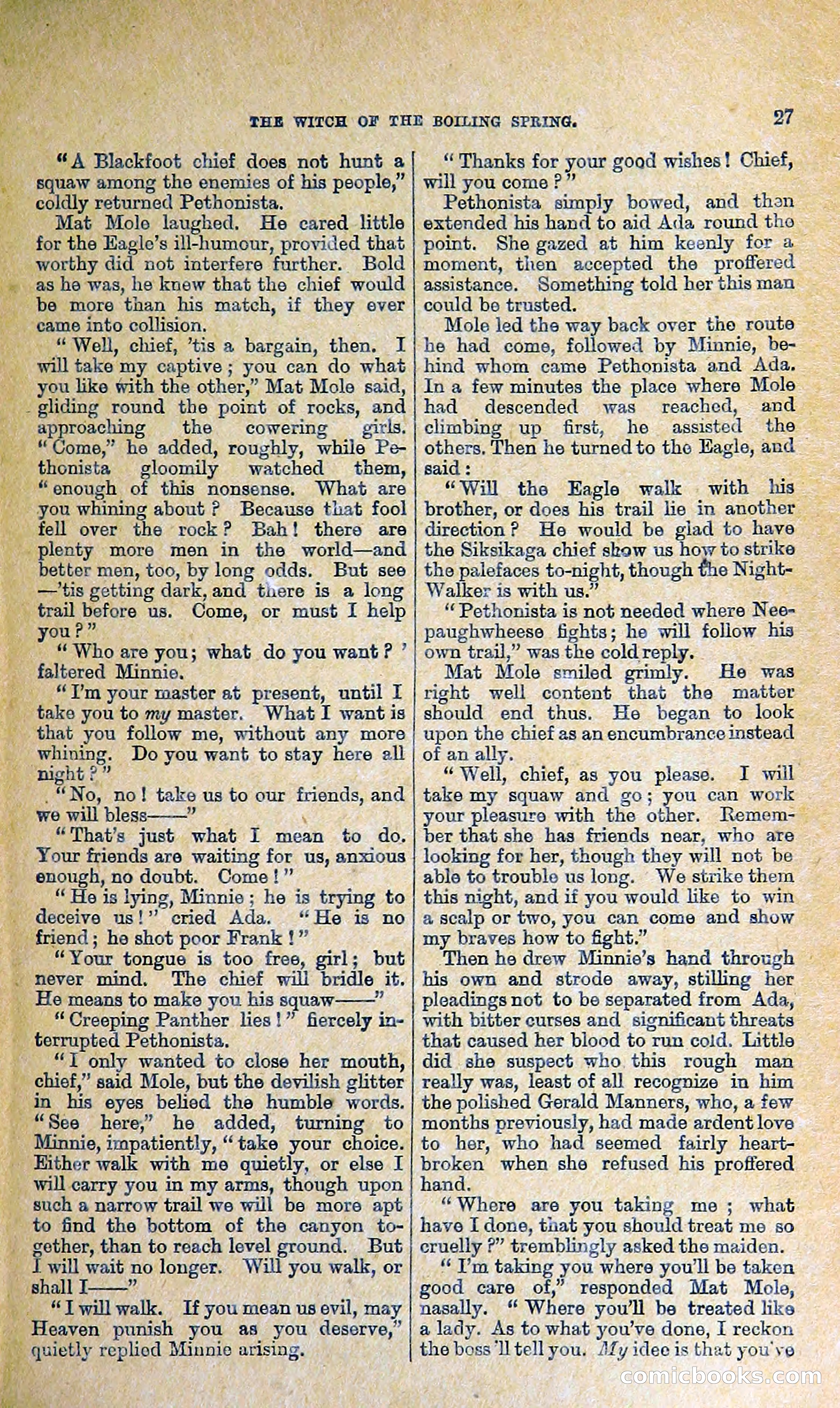 Yellowstone Jack: Trappers of the Enchanted Ground — page 29 of 68