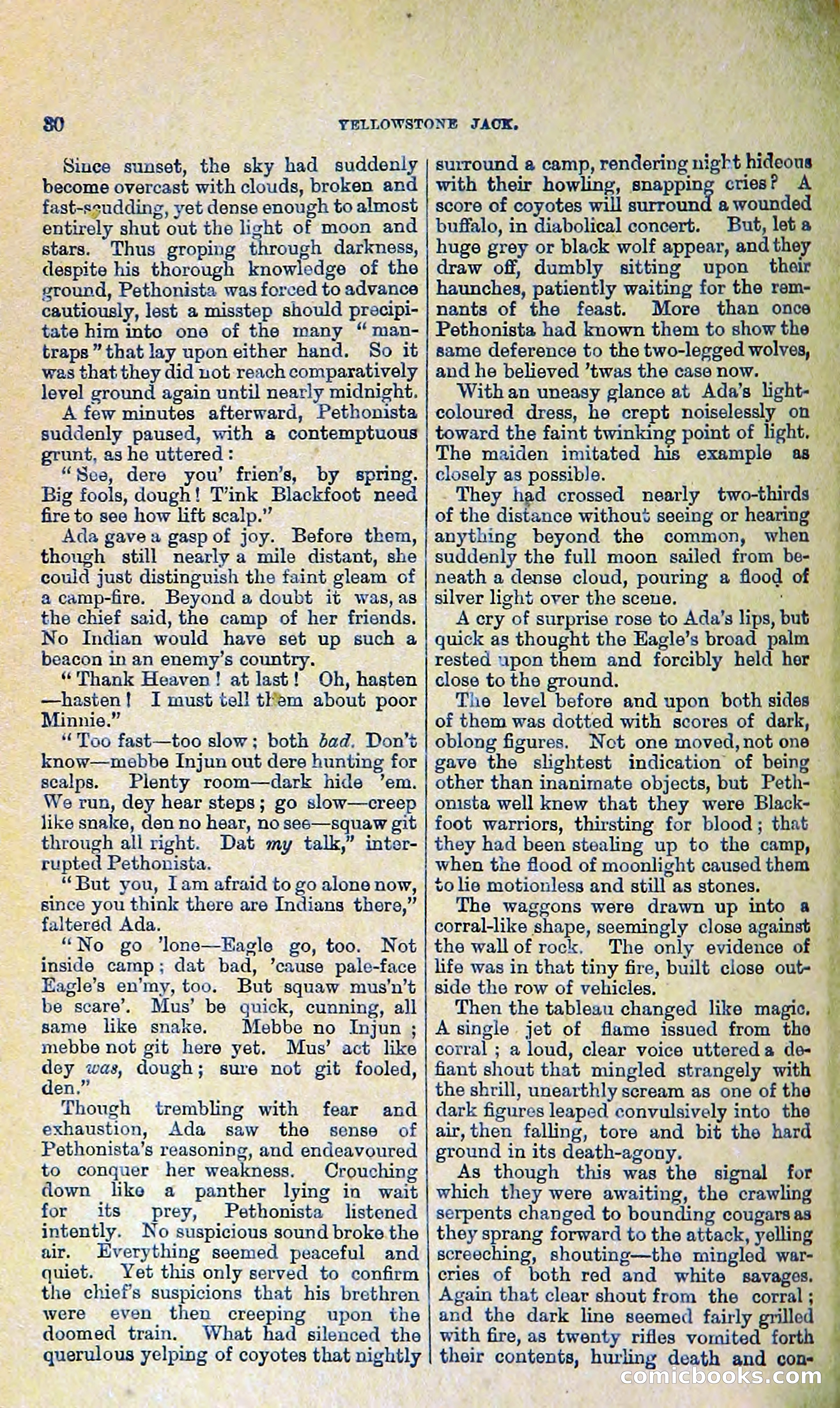 Yellowstone Jack: Trappers of the Enchanted Ground — page 32 of 68