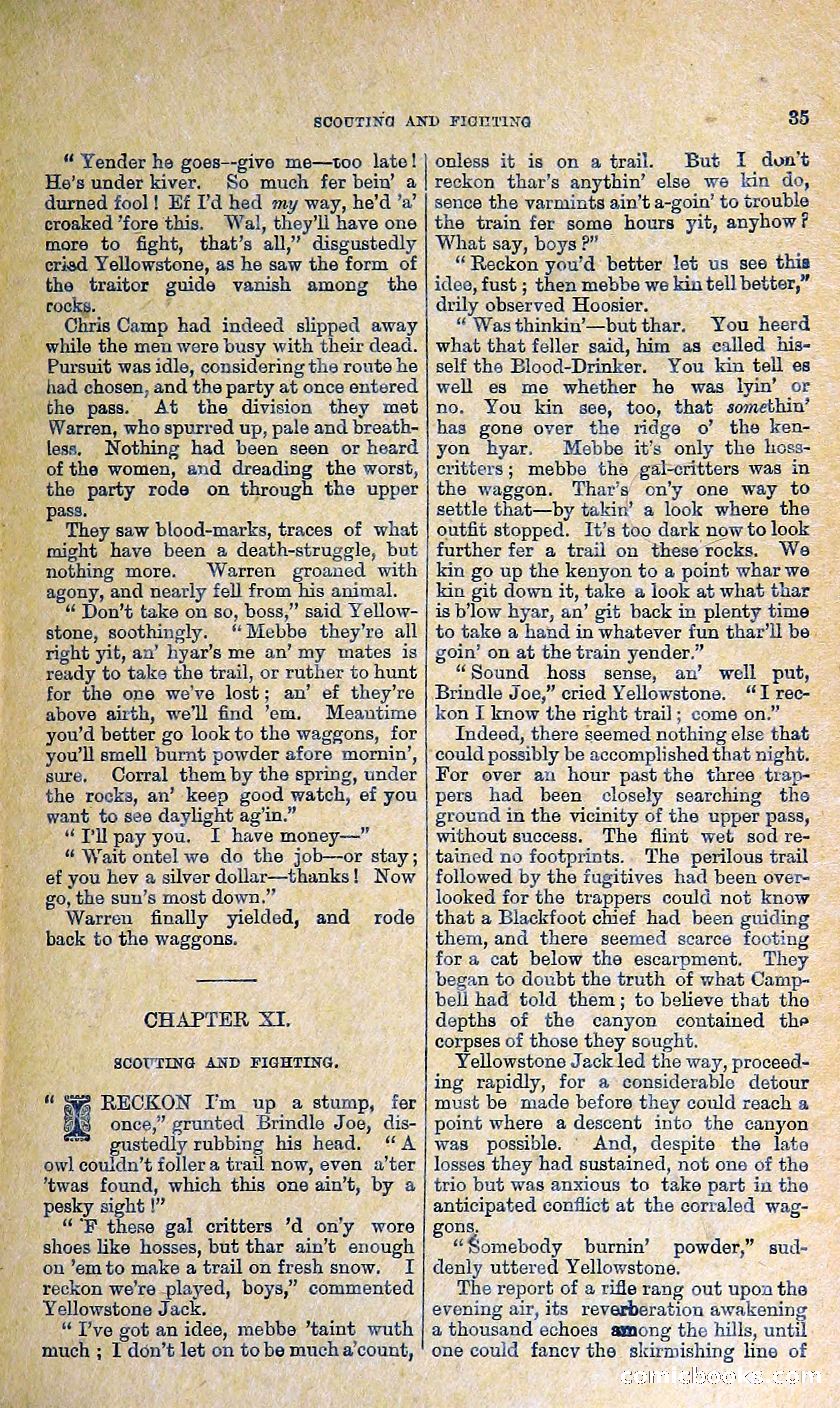 Yellowstone Jack: Trappers of the Enchanted Ground — page 37 of 68