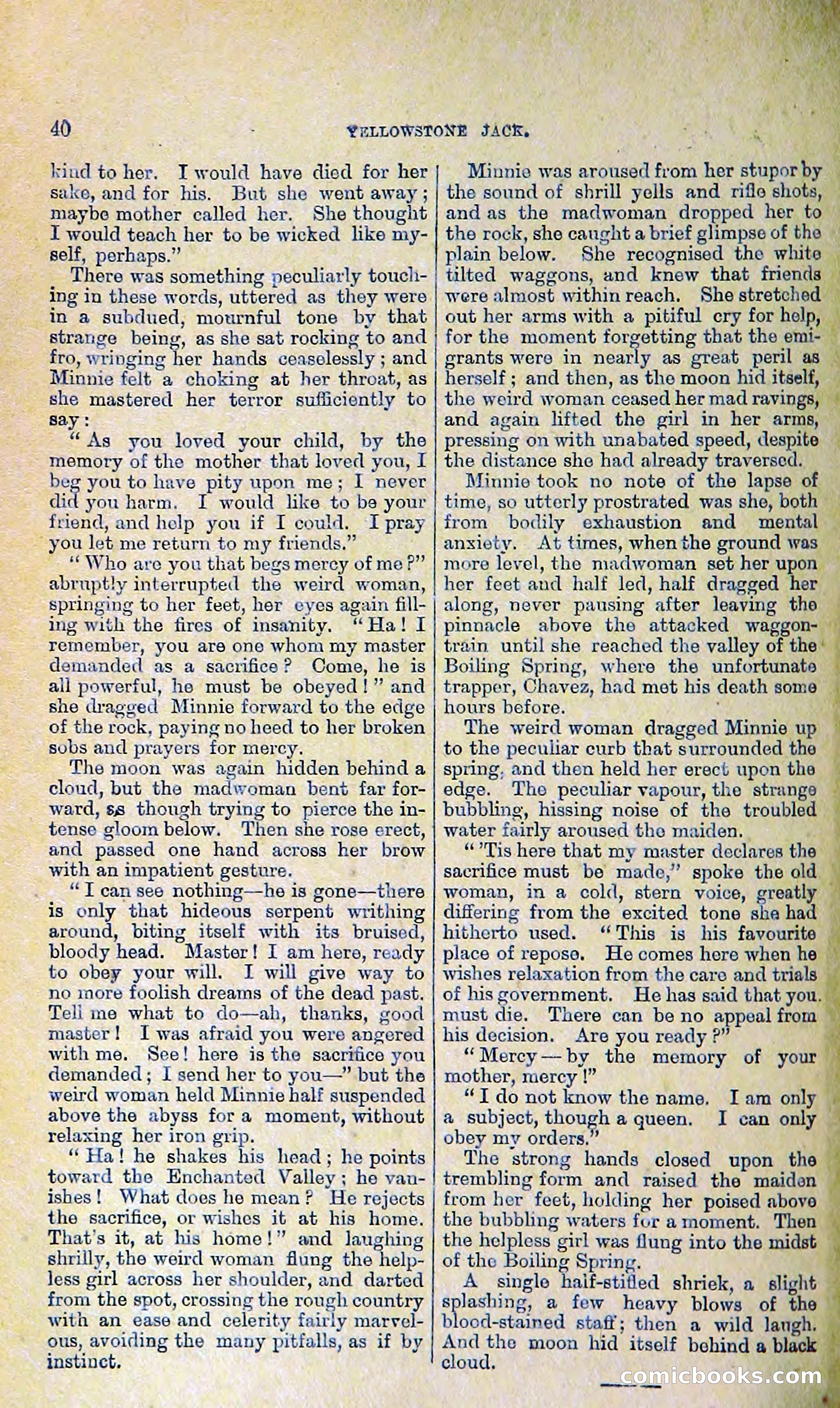 Yellowstone Jack: Trappers of the Enchanted Ground — page 42 of 68