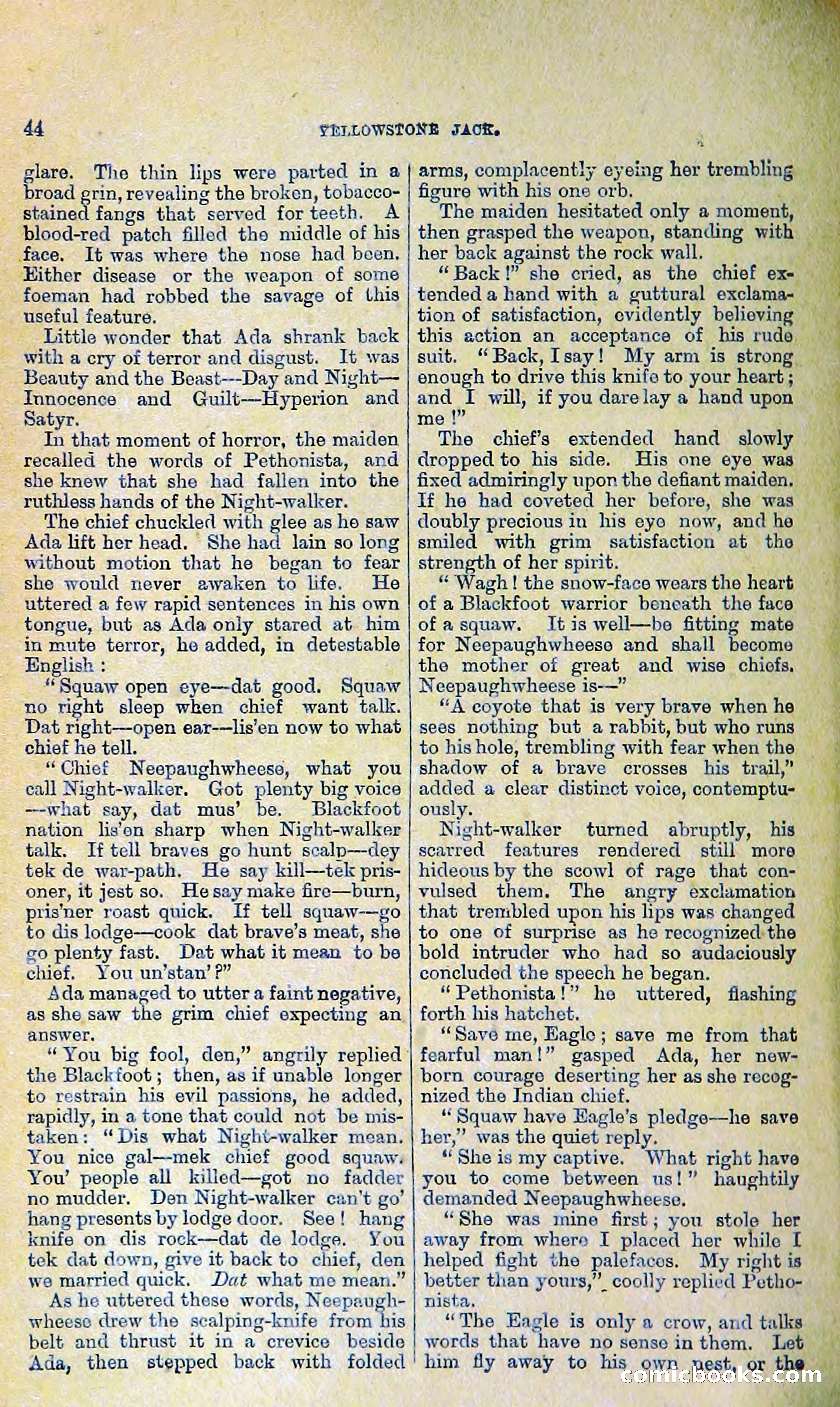 Yellowstone Jack: Trappers of the Enchanted Ground — page 46 of 68