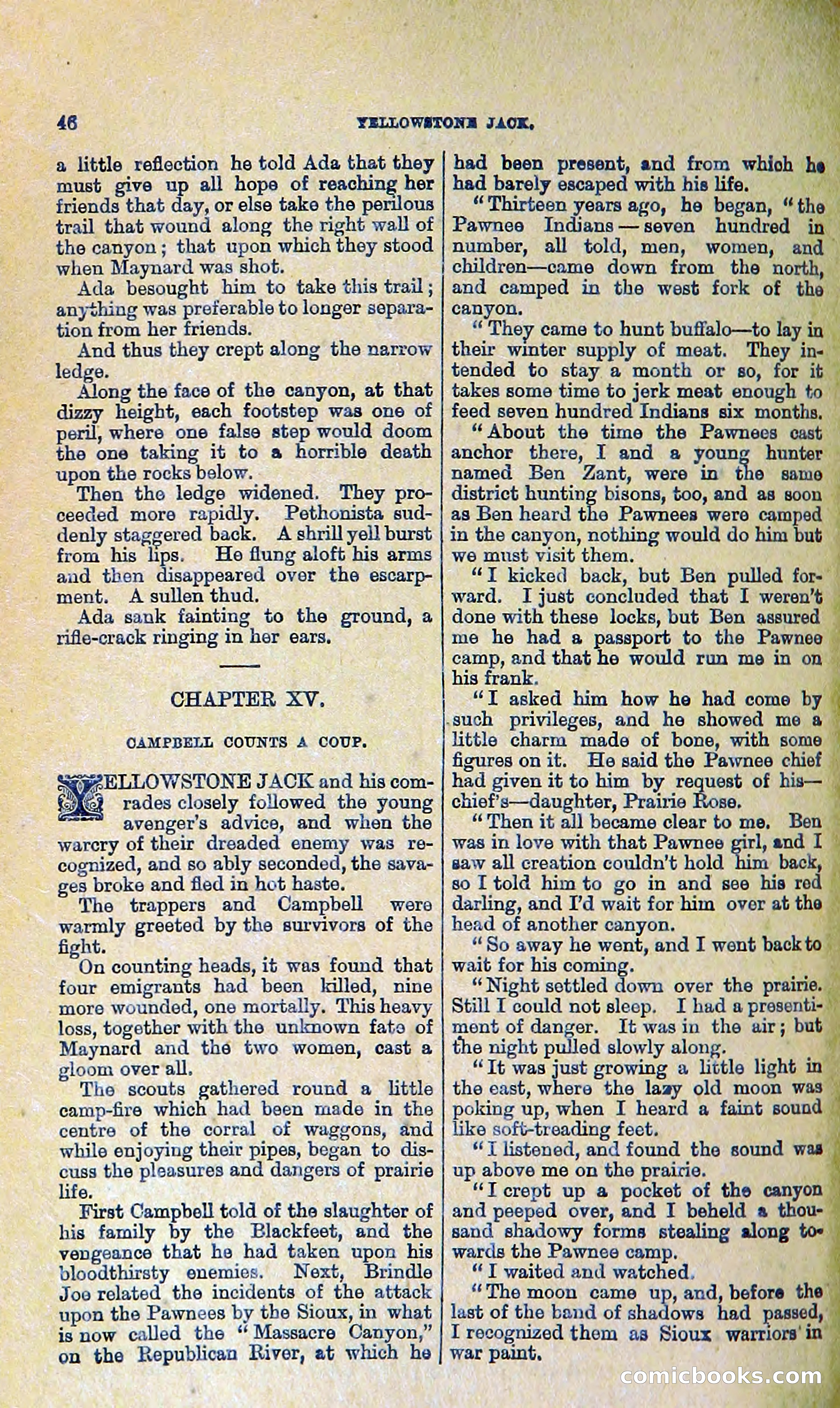 Yellowstone Jack: Trappers of the Enchanted Ground — page 48 of 68
