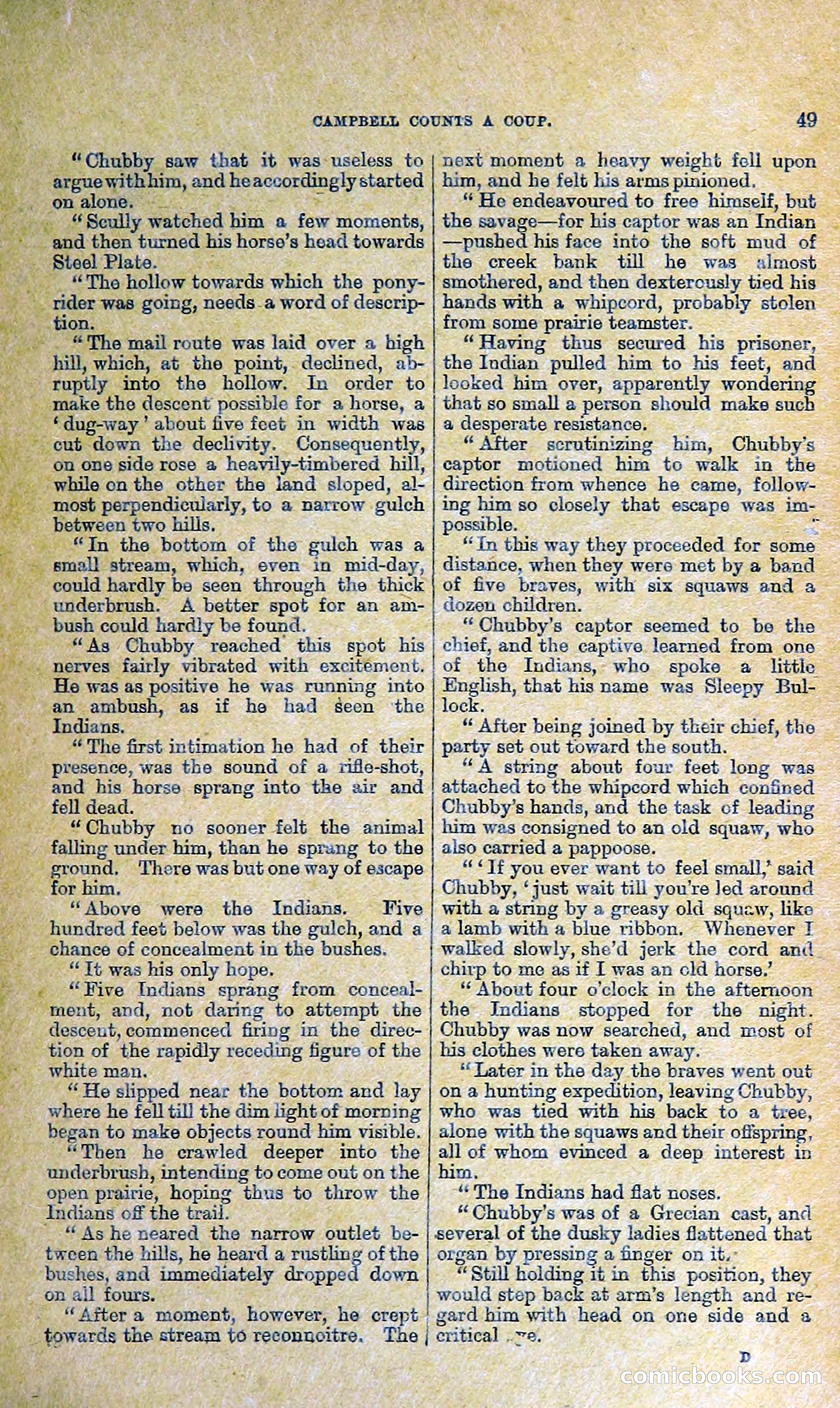 Yellowstone Jack: Trappers of the Enchanted Ground — page 51 of 68