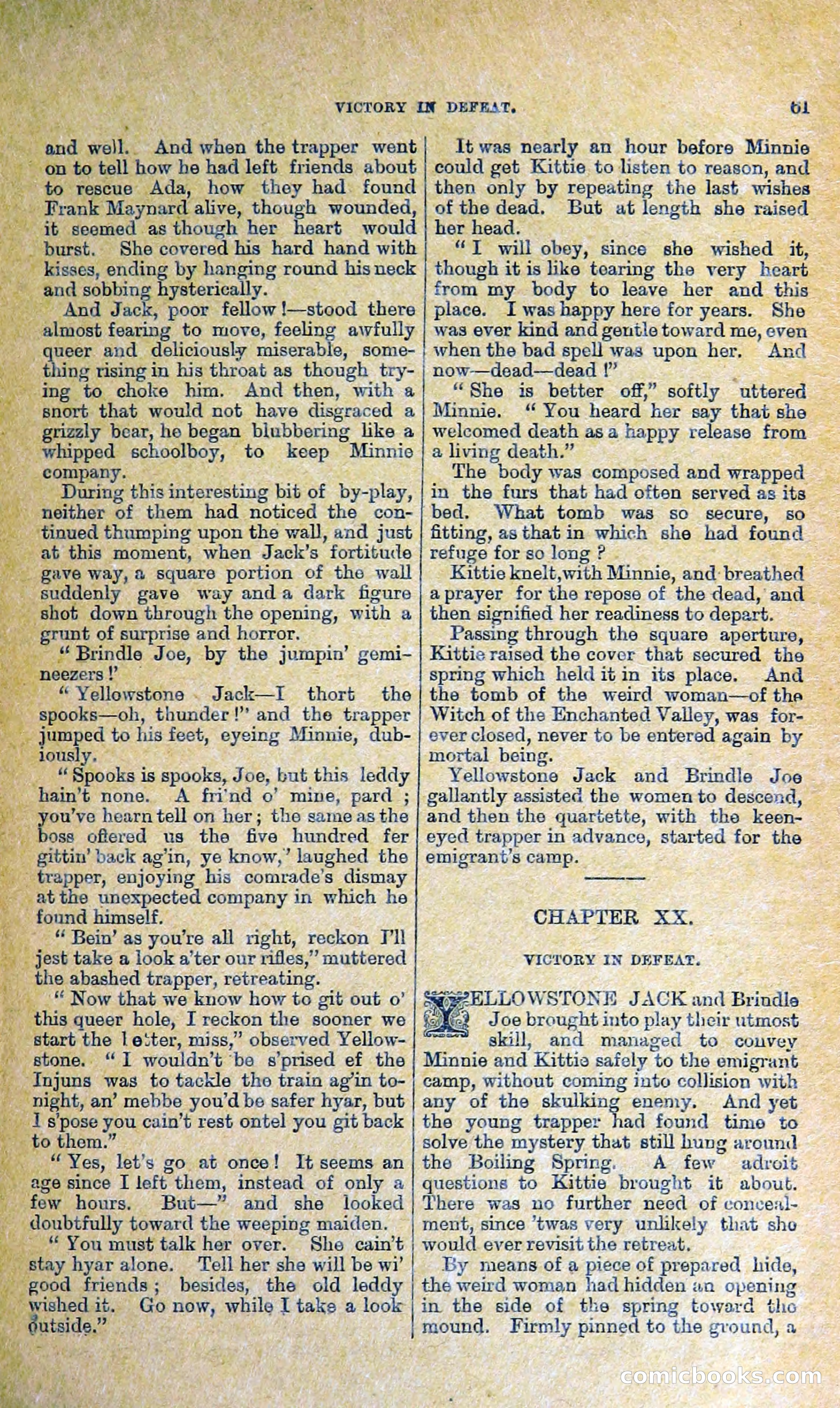 Yellowstone Jack: Trappers of the Enchanted Ground — page 63 of 68