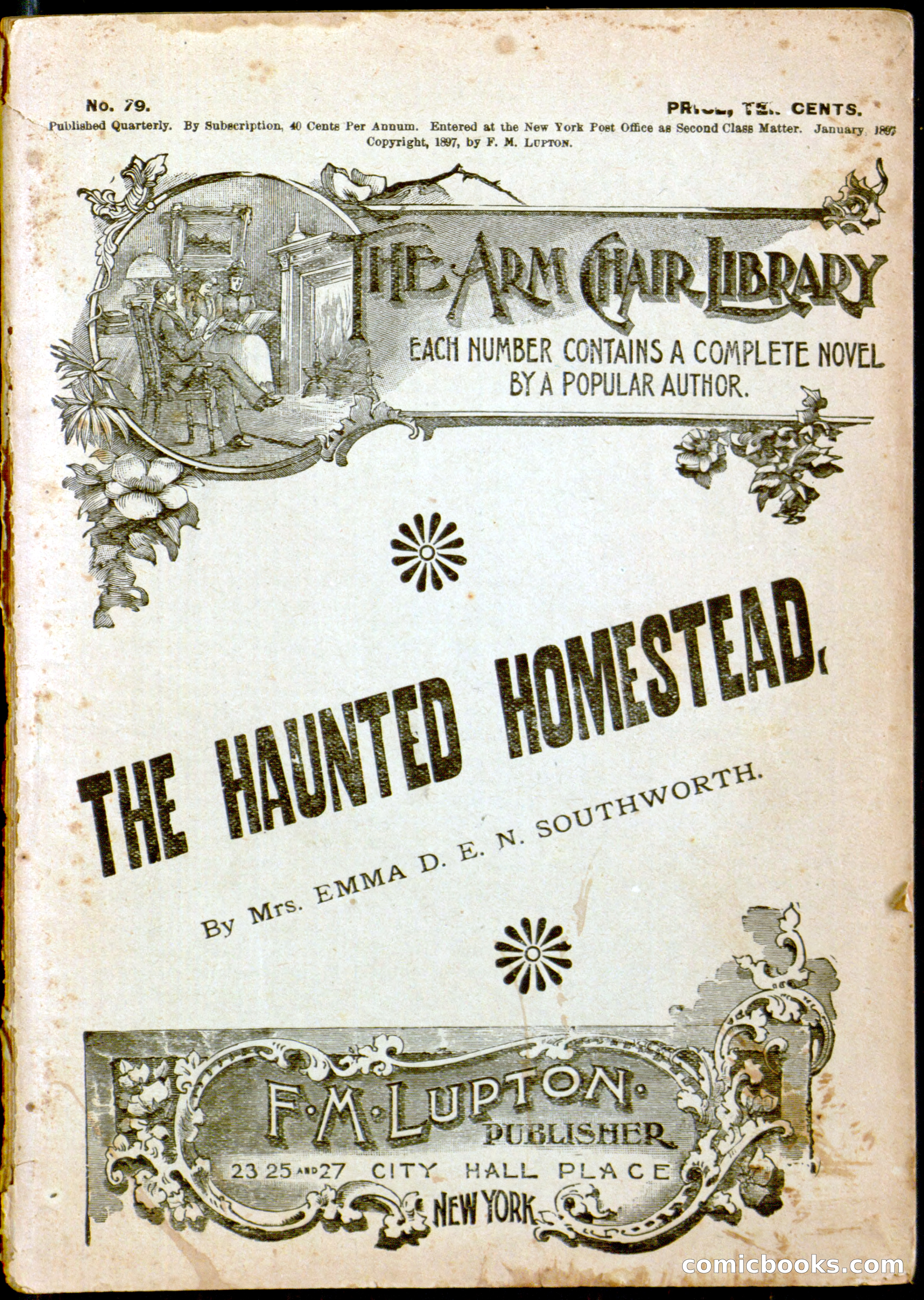 The Arm Chair Library No. 79: The Haunted Homestead — page 1 of 64