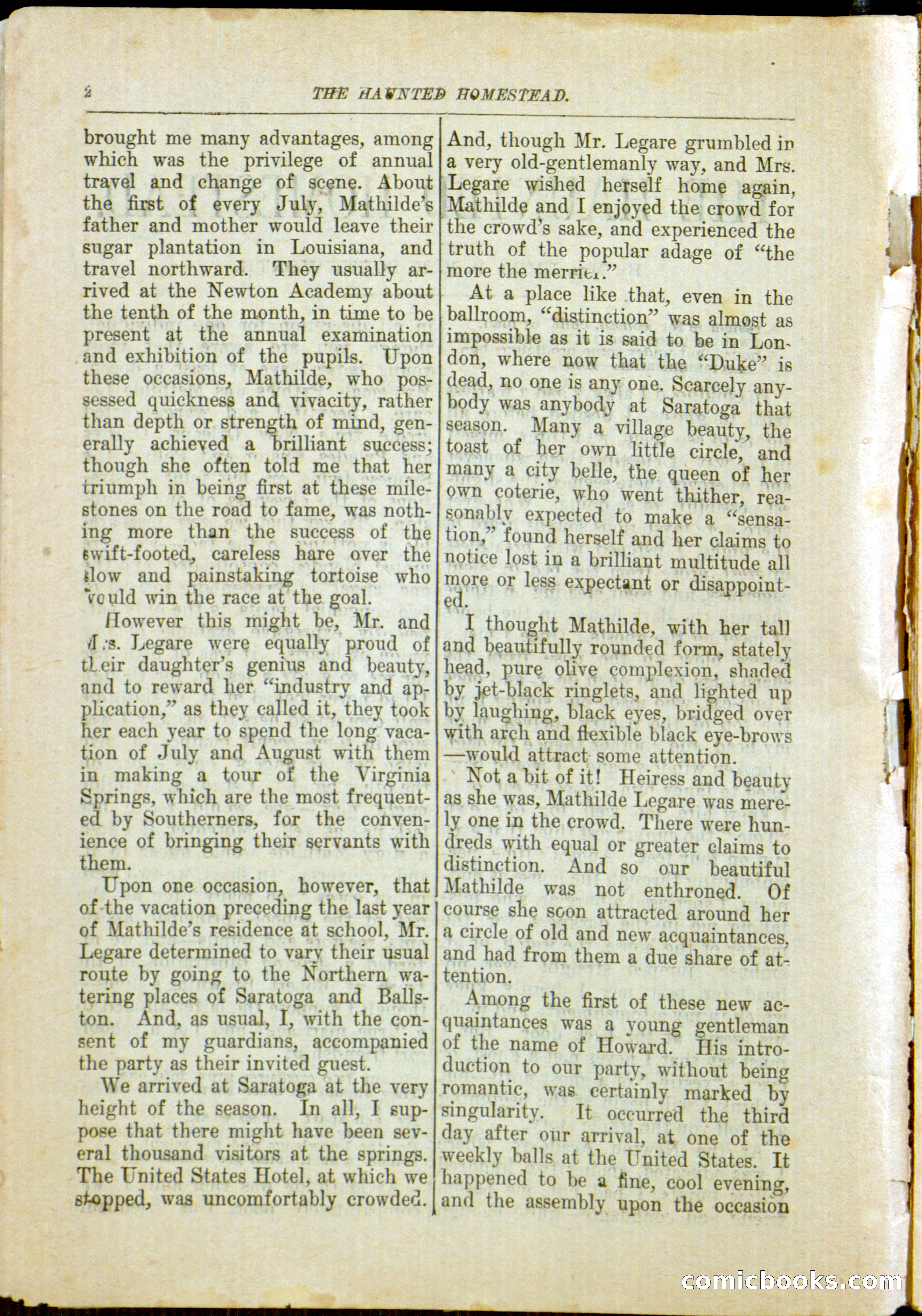 The Arm Chair Library No. 79: The Haunted Homestead — page 4 of 64