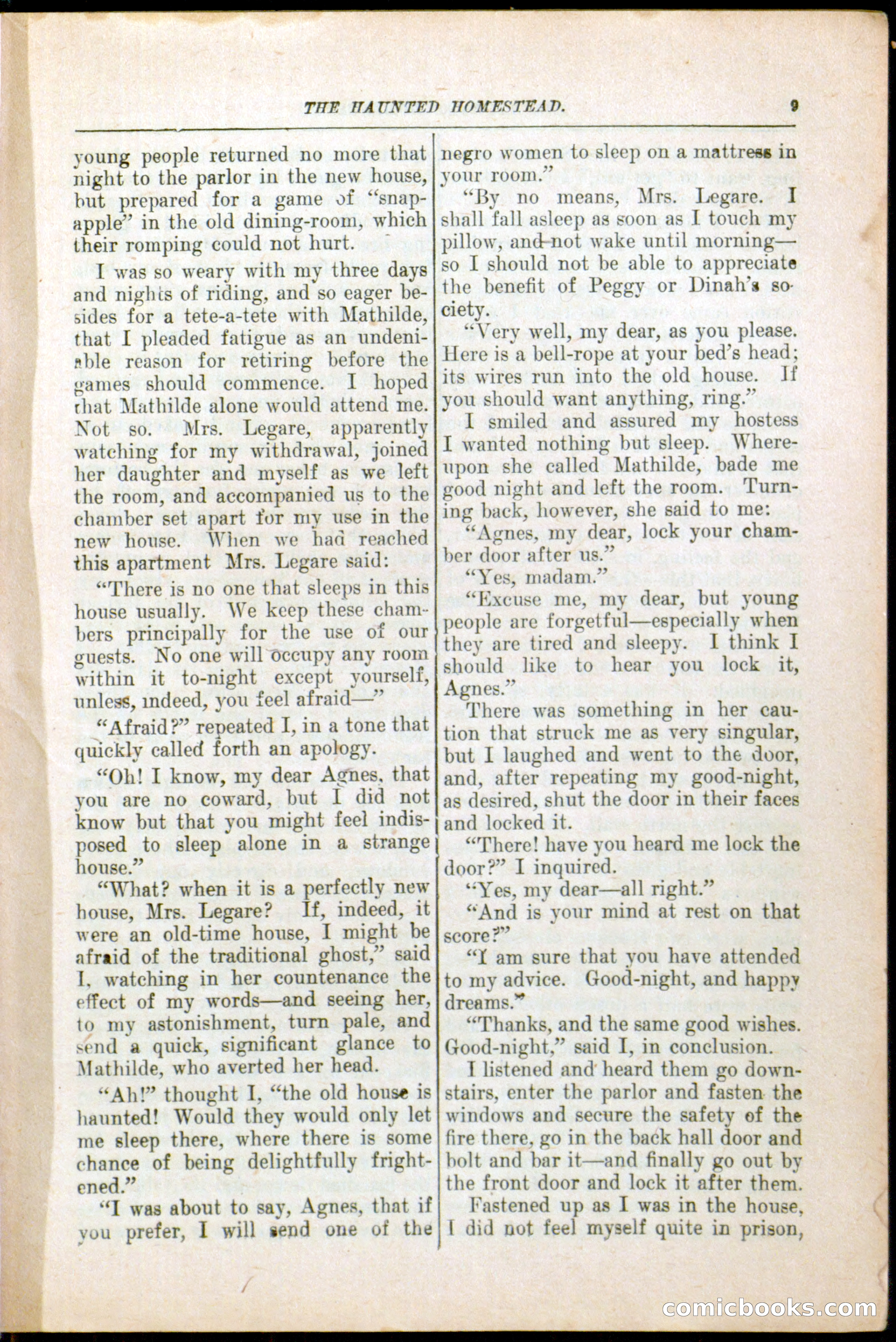 The Arm Chair Library No. 79: The Haunted Homestead — page 11 of 64