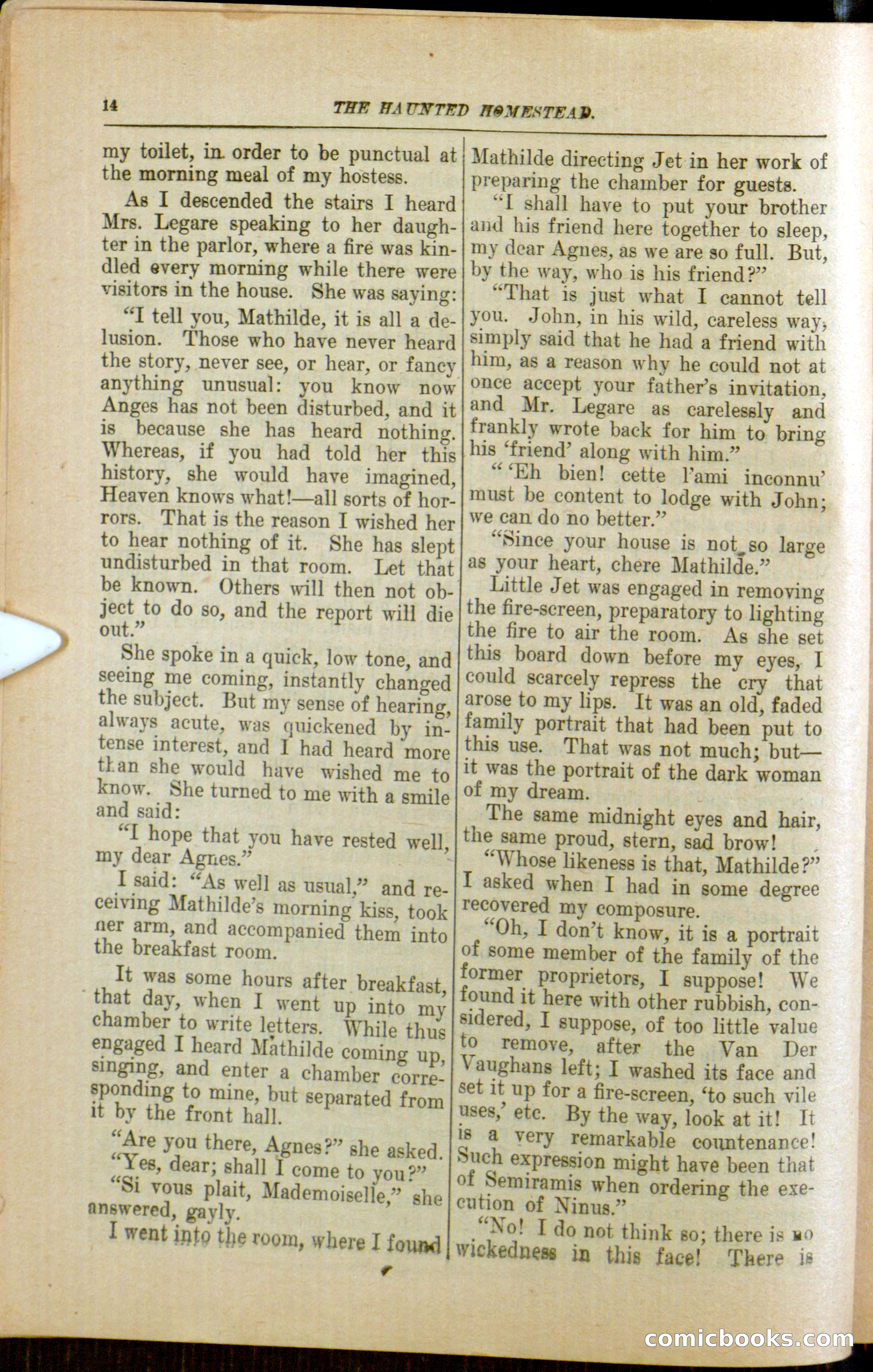 The Arm Chair Library No. 79: The Haunted Homestead — page 16 of 64