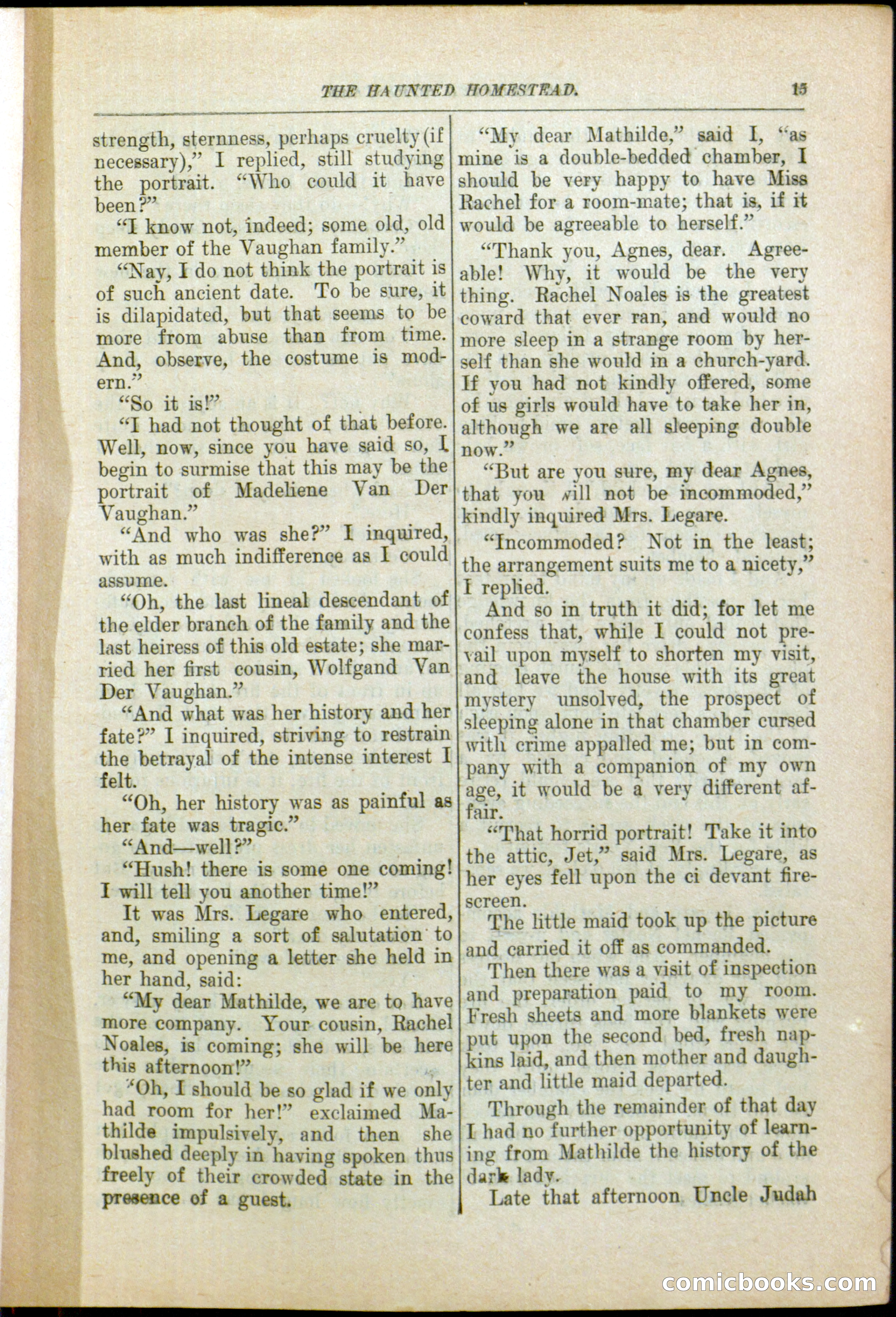 The Arm Chair Library No. 79: The Haunted Homestead — page 17 of 64